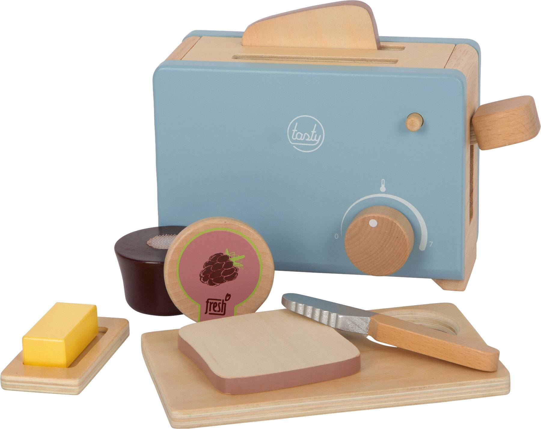 small foot 12246 Toaster-Set tasty aus Holz