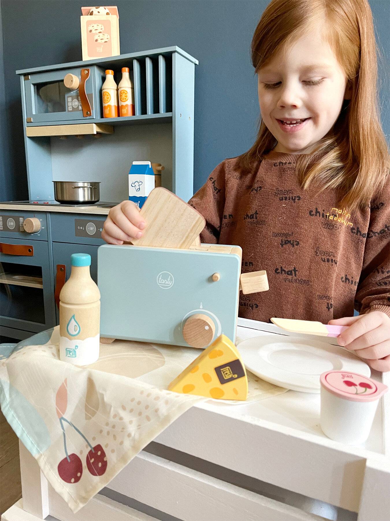 small foot 12246 Toaster-Set tasty aus Holz