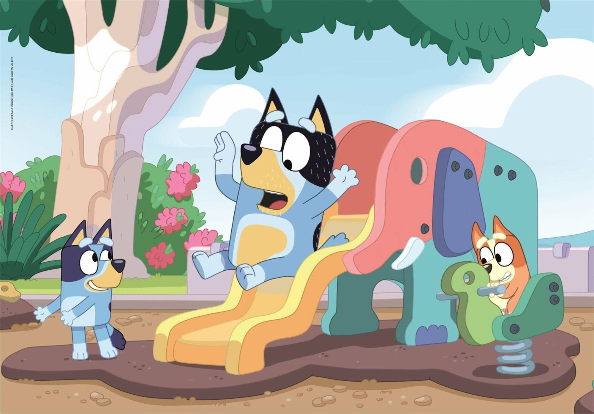 CLEMENTONI Puzzle Bluey 104 Teile