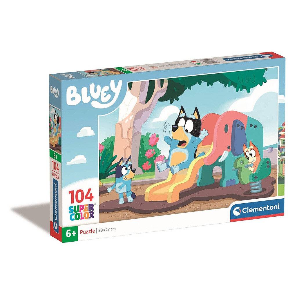 CLEMENTONI Puzzle Bluey 104 Teile
