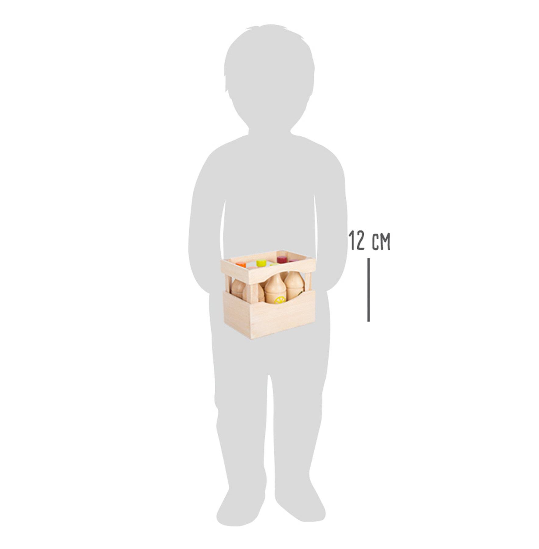 small foot 11739 Flaschenkiste fresh aus Holz