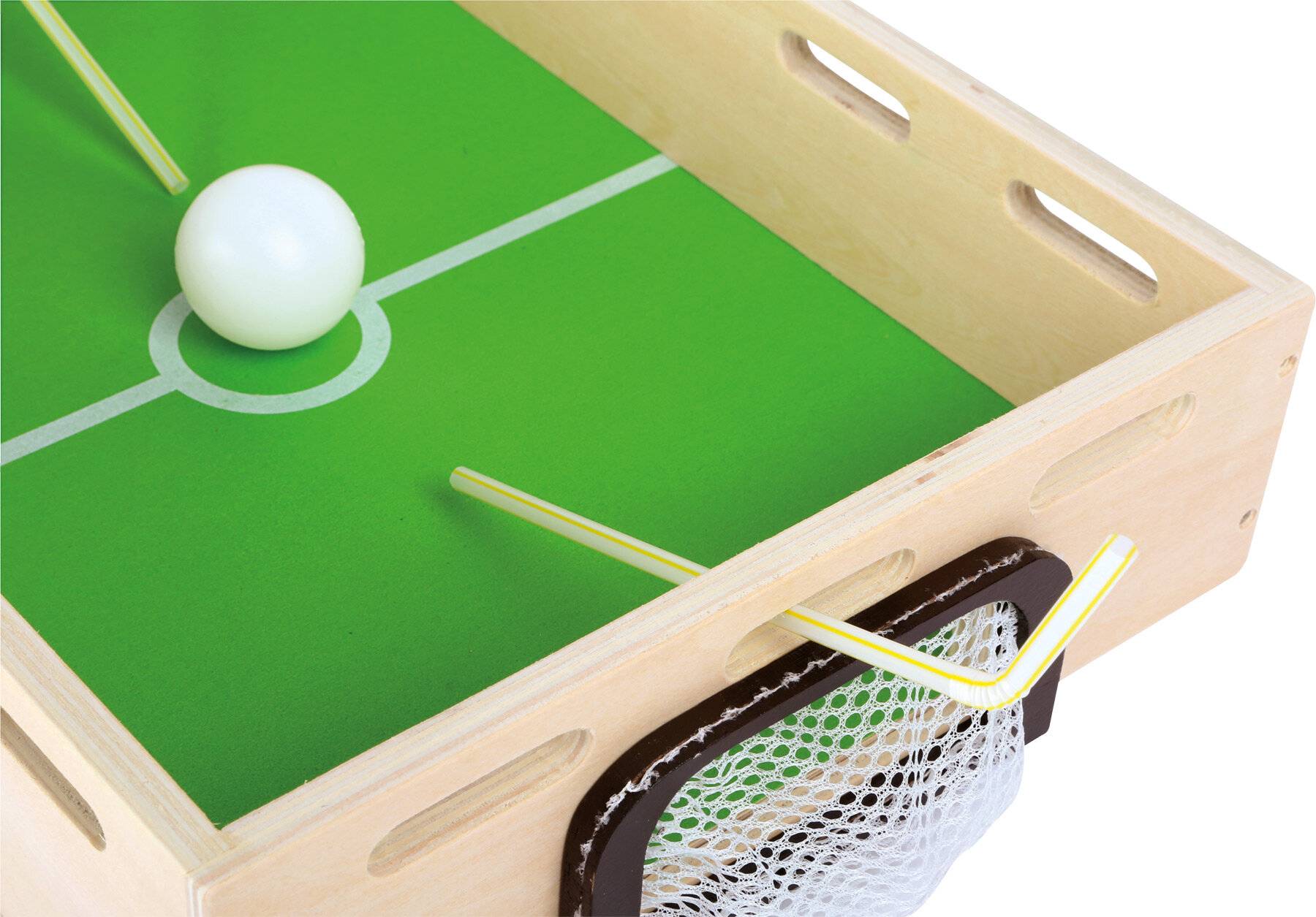 small foot 6409 Holzbox Pusteball, Geschicklichkeits/Ausdauerspiel