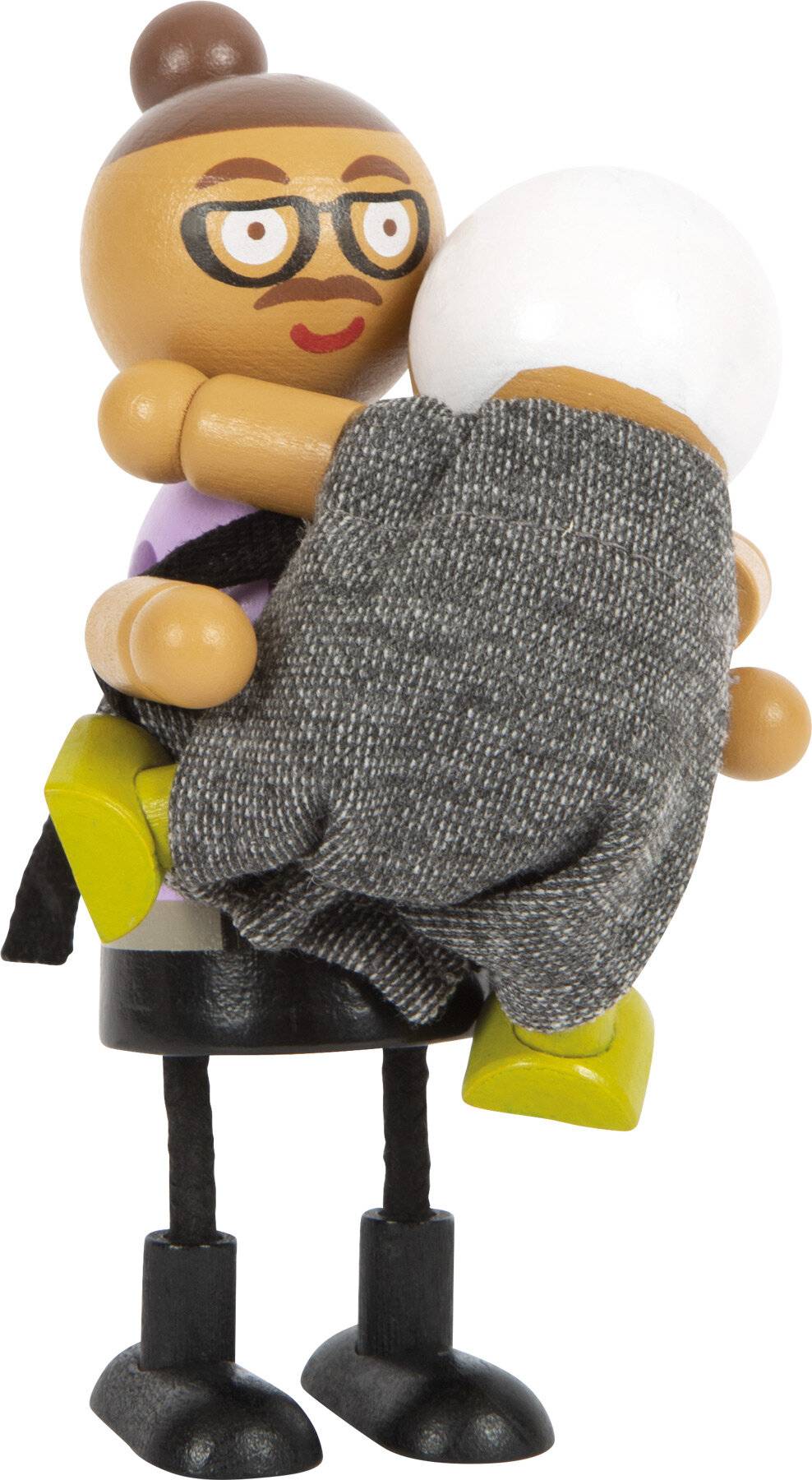 small foot Biegepuppen-Familie mit Baby