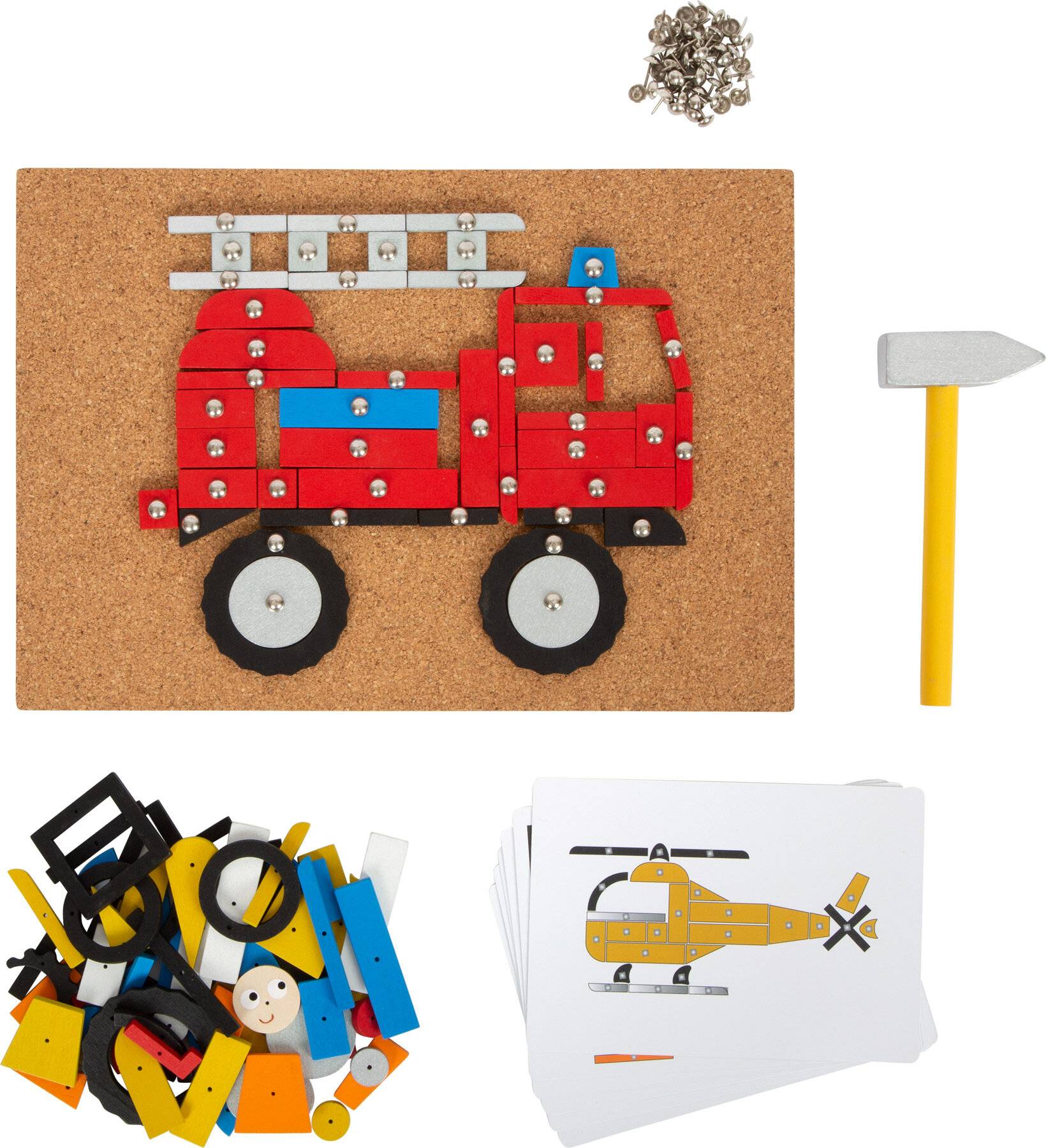 Hämmerchenspiel Fahrzeuge der Stadt