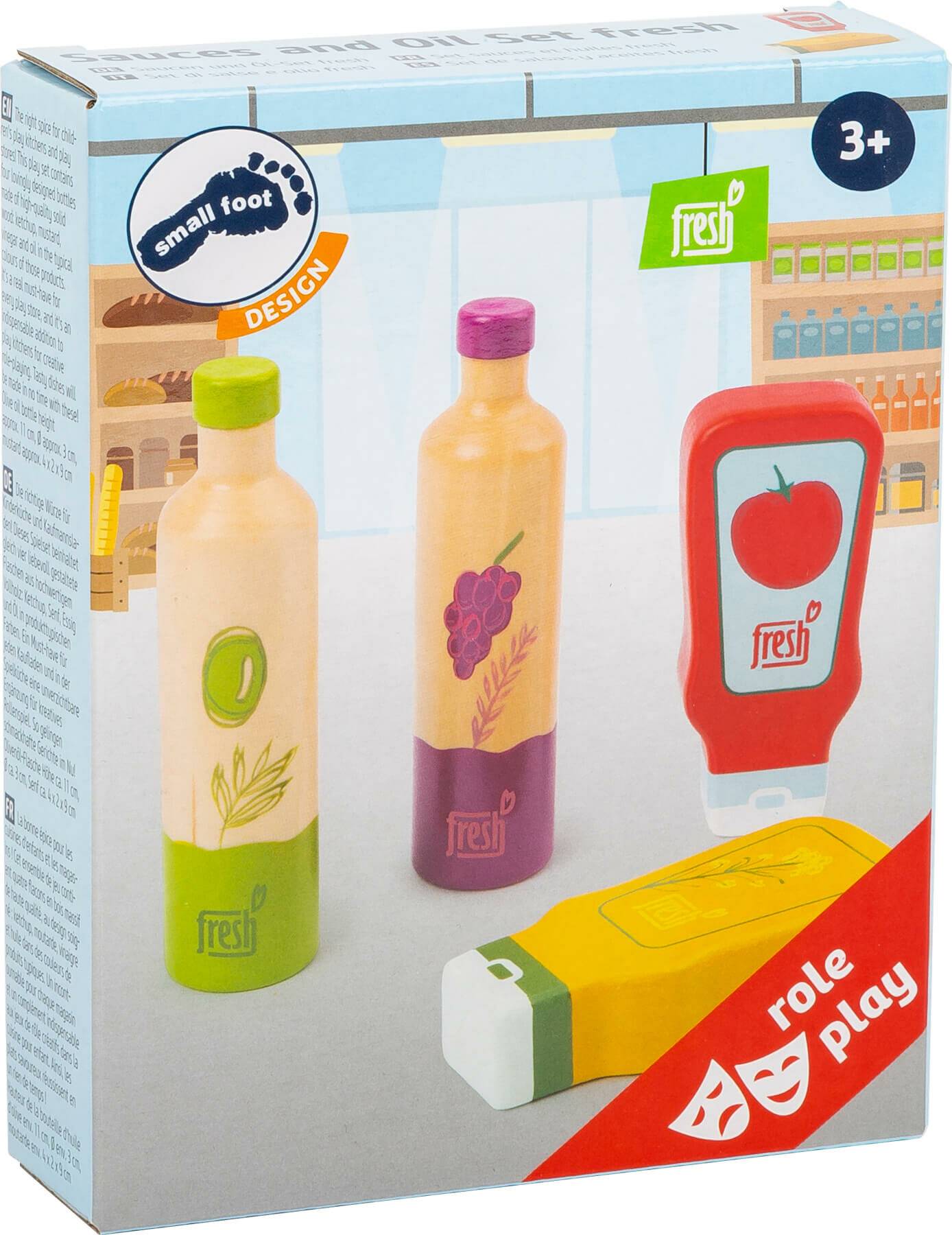 Saucen und Öl-Set fresh