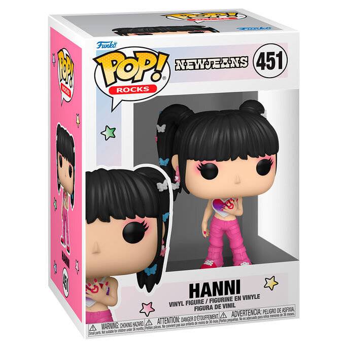 New Jeans POP! Rocks Vinyl Figur Hanni 9 cm