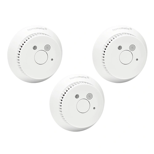 HOMEMATIC IP 156587A0, Rauchwarnmelder, Q-Label, 3 Stück HOMEMATIC IP 156587A0, Rauchwarnmelder, Q-Label, 3 Stück