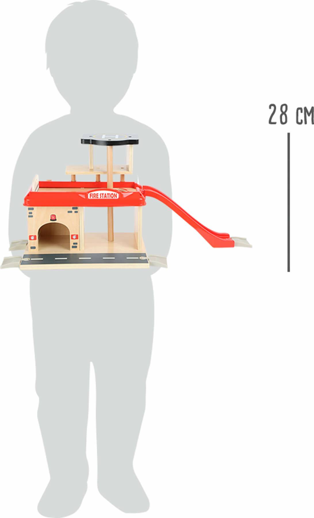 Feuerwehrwache mit Zubehör