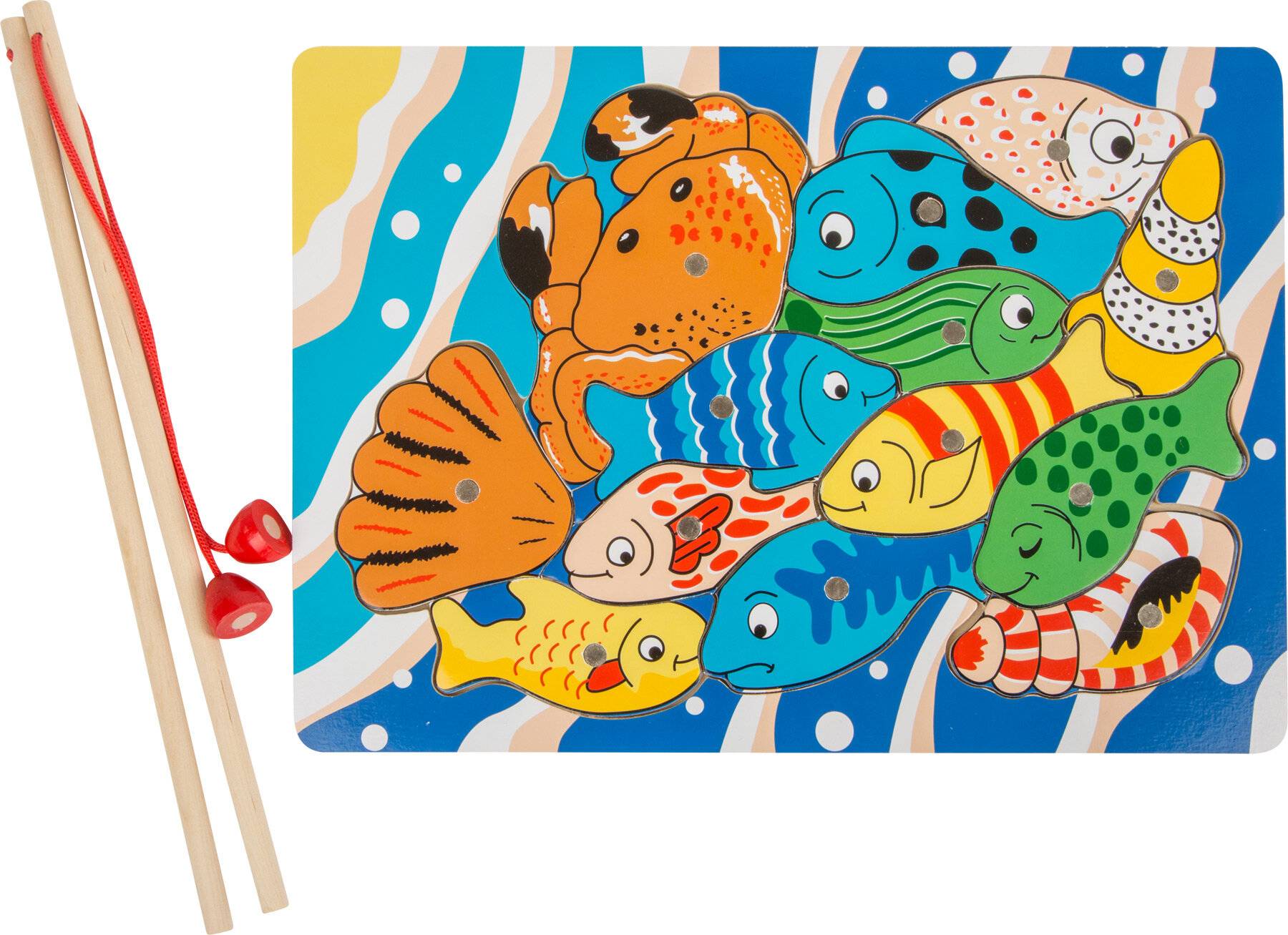 Small Foot 8185 Angelspiel Setzpuzzle aus Holz