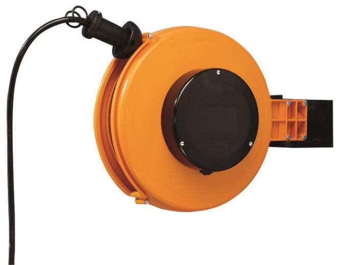 SCHIL Kabelaufroller 8m FT260.0308 automatisch H05VV-F 3G1,5 1800W Install.Baumaterial