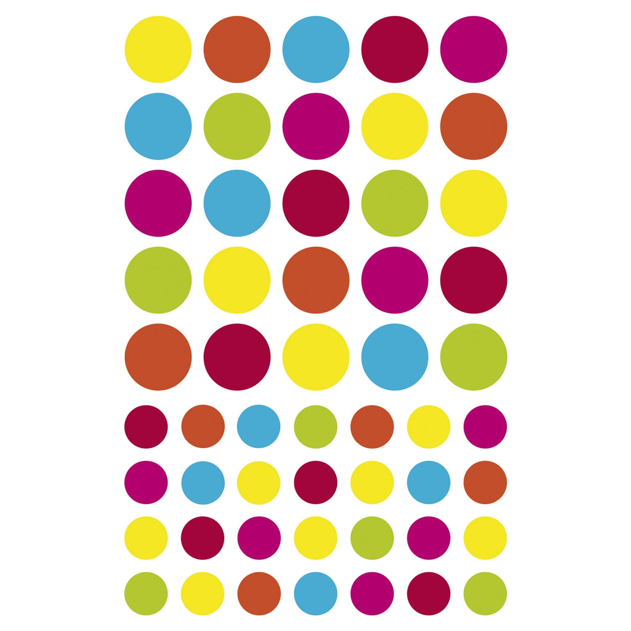 Maildor Initial, 20 Stickerbogen 10,5x16cm, Geometrisch - Mehrfarbig AE064O