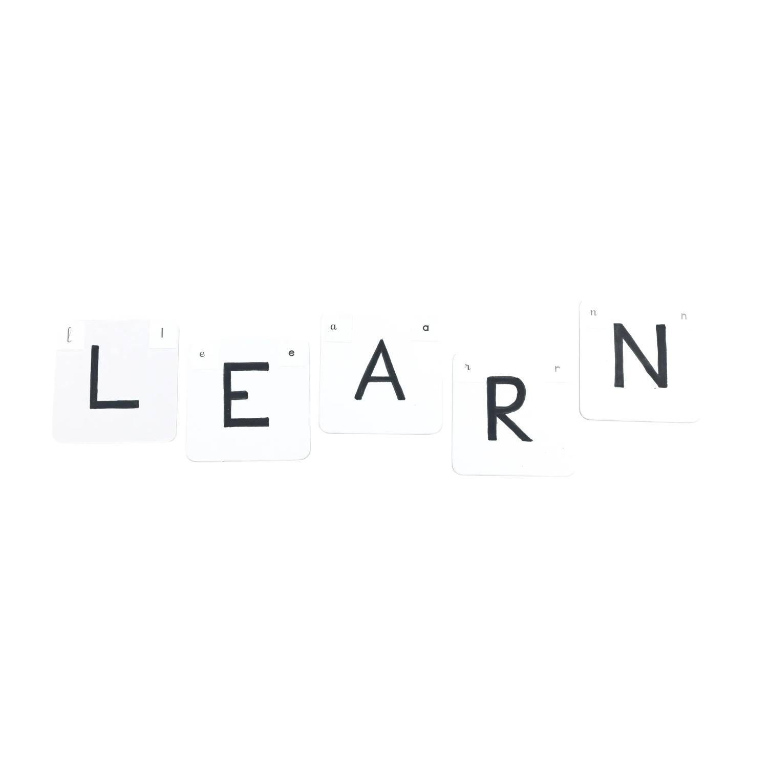 Maildor Educatives, 20 Stickerbogen 16x21cm, Alphabet - Mehrfarbig AE123O