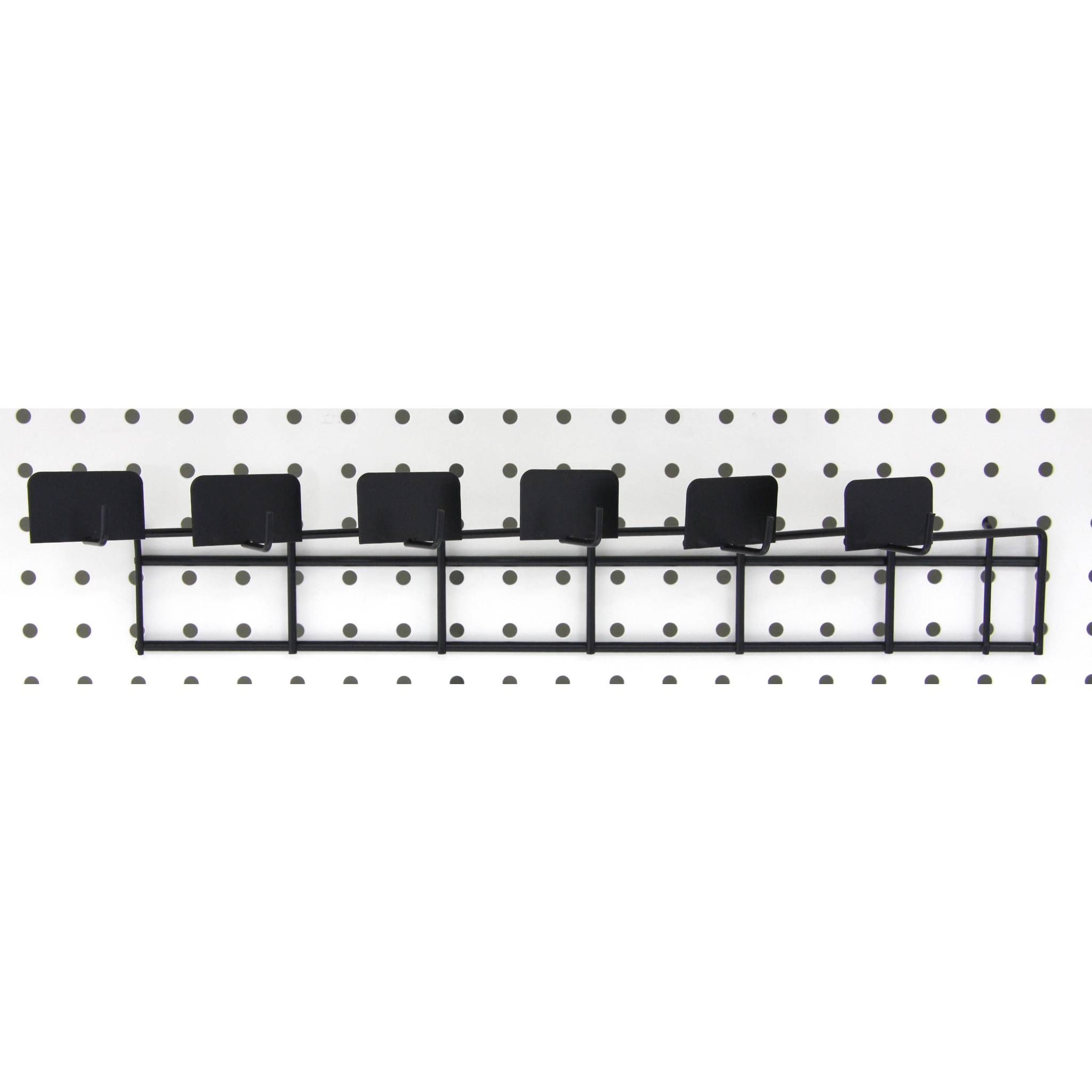 Maildor Hakenleiste für Display mit 6 Positionen Schwarz DI001O