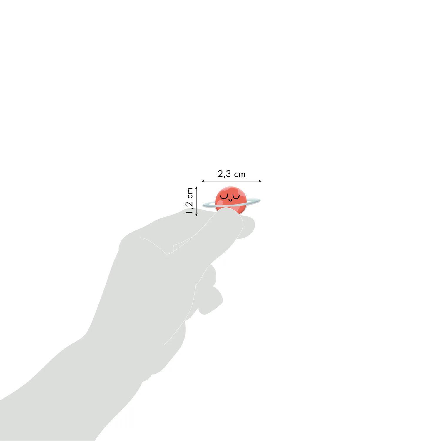 Maildor 10x Cooky, 1 Stickerbogen 7,5x12cm, Planeten - Mehrfarbig CY128C