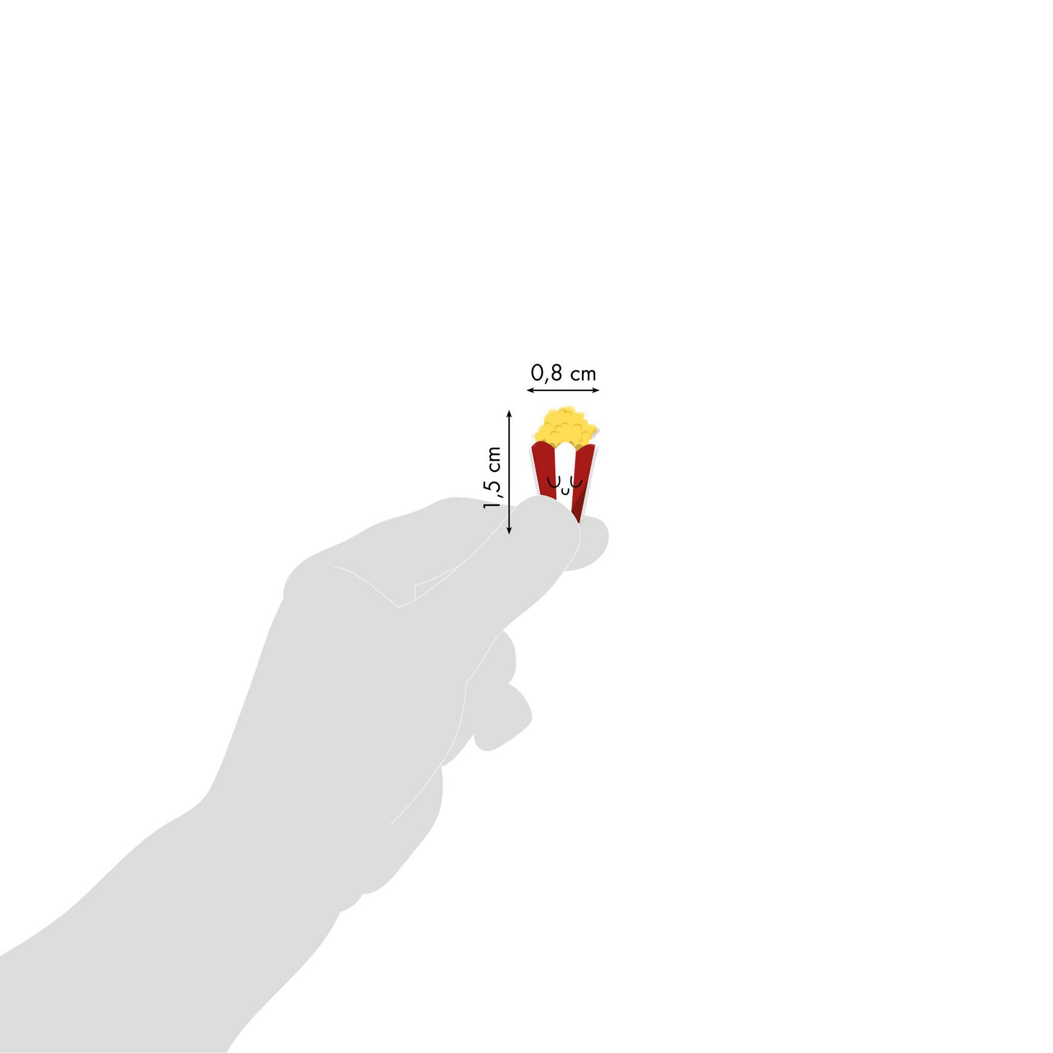 Maildor 10x Cooky, 1 Stickerbogen 7,5x12cm, Kino - Mehrfarbig CY142C