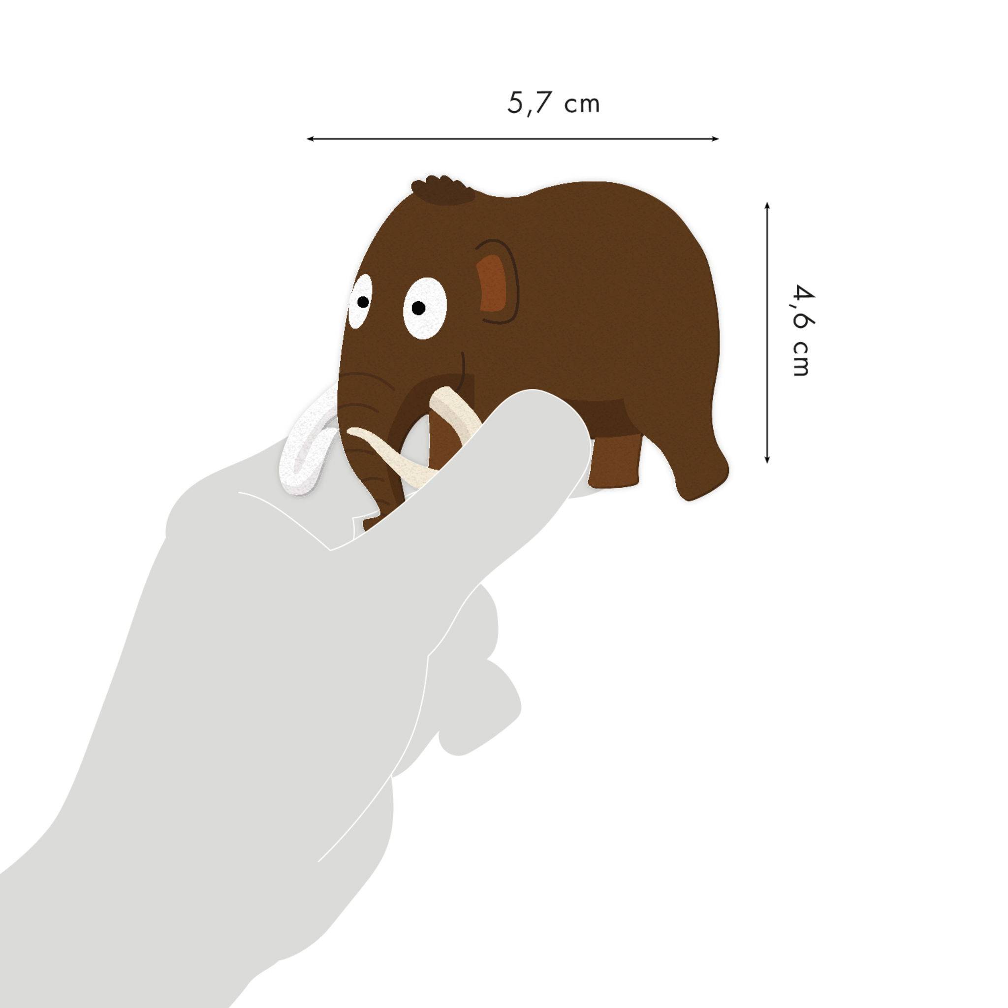 Maildor 10x Sweety, 2 Stickerbogen 14,8x21cm, Urzeit - Mehrfarbig AE225C