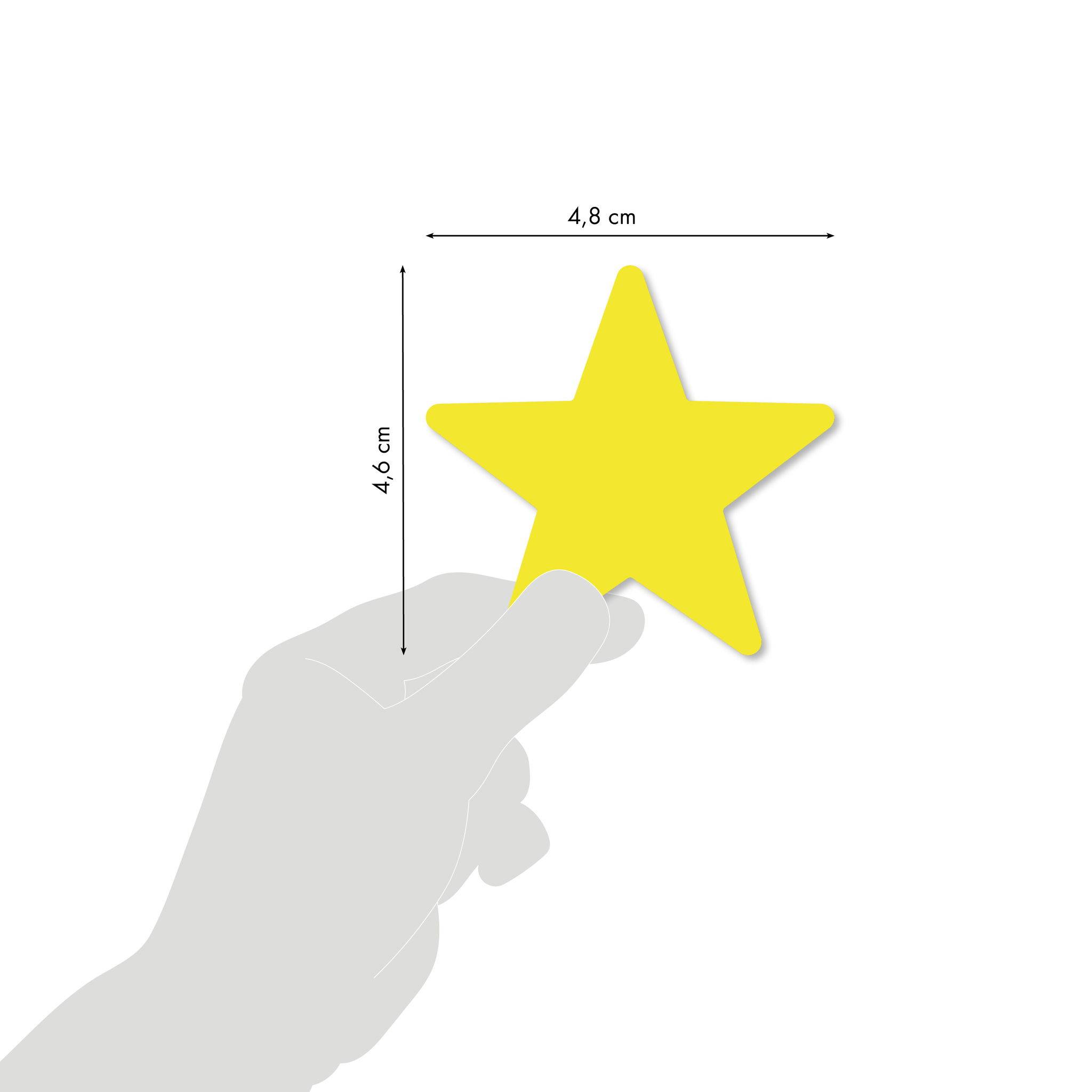 Maildor 10x Baby, 6 Stickerbogen 14,8x21cm, Riesige Formen - Mehrfarbig AE168C
