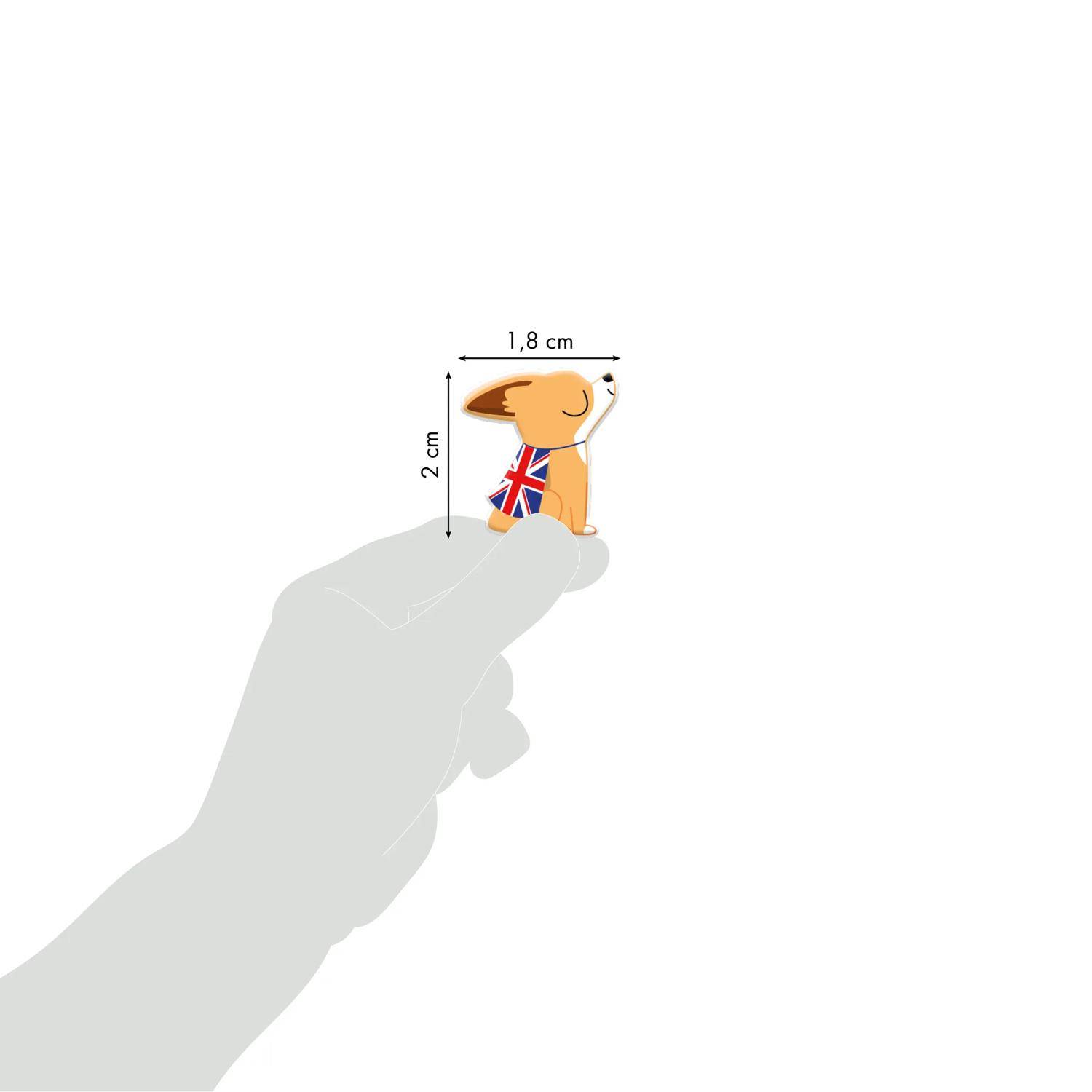 Maildor 10x Cooky, 1 Stickerbogen 7,5x12cm, London - Mehrfarbig 560381C