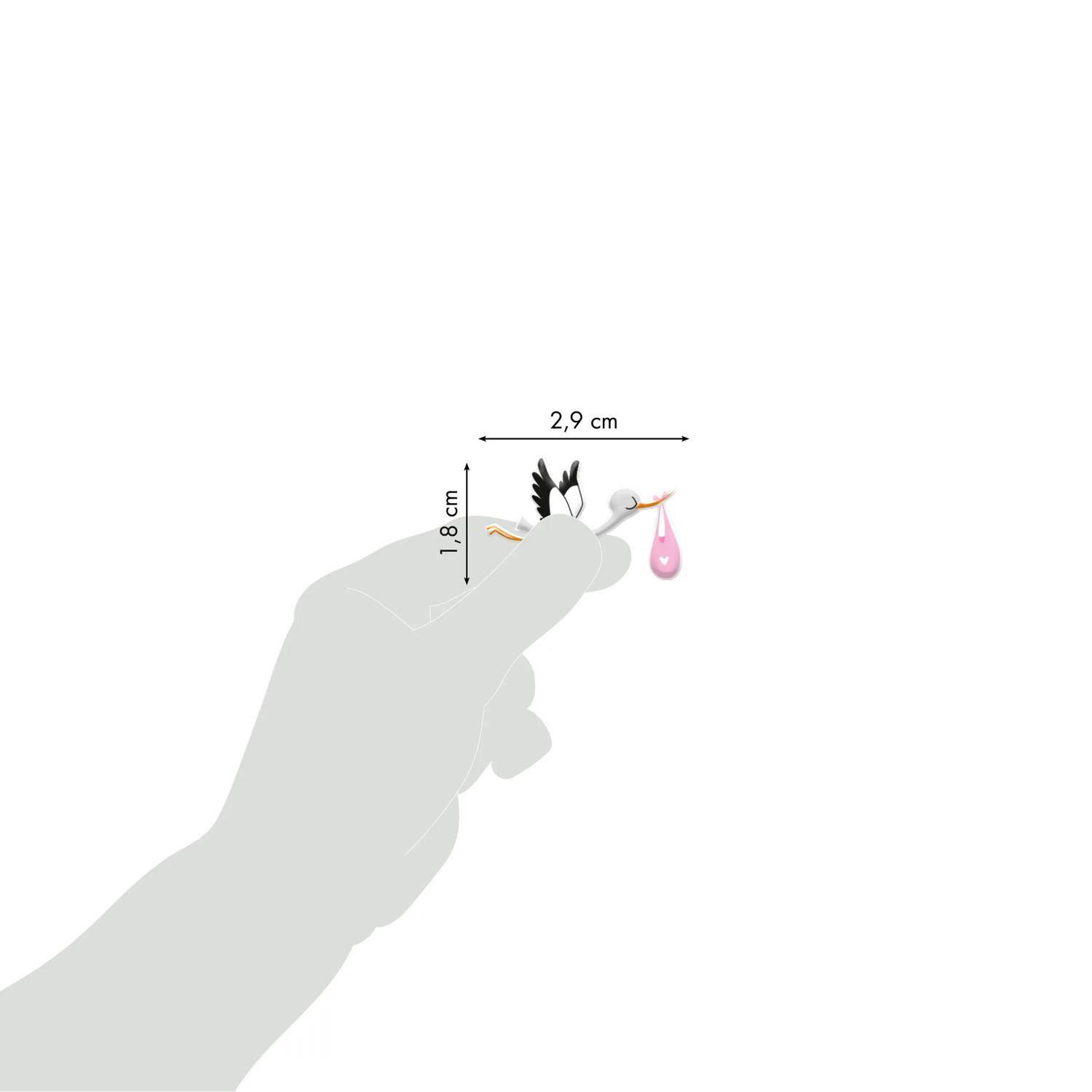 Maildor 10x Cooky, 1 Stickerbogen 7,5x12cm, Geburt - Mehrfarbig CY108C