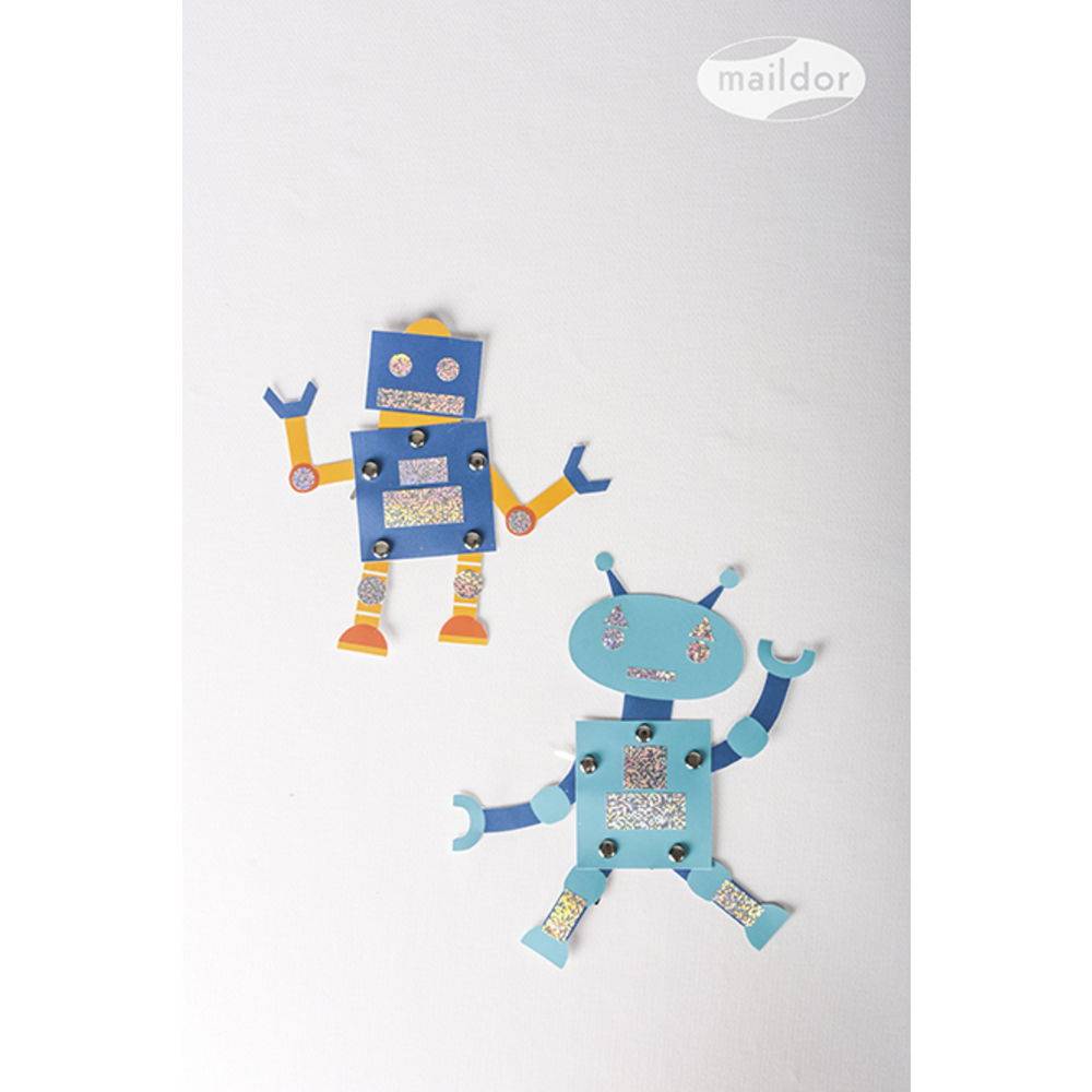 Maildor 10x Initial, 4 Bogen 10,5x16cm, Holografiefolie Silber AE025O