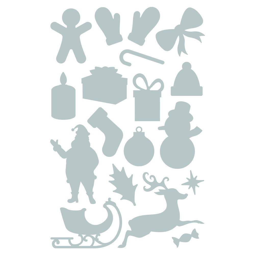 Maildor 10x Initial, 4 Bogen 10,5x16cm, gold/silber - Sortierung AE029O