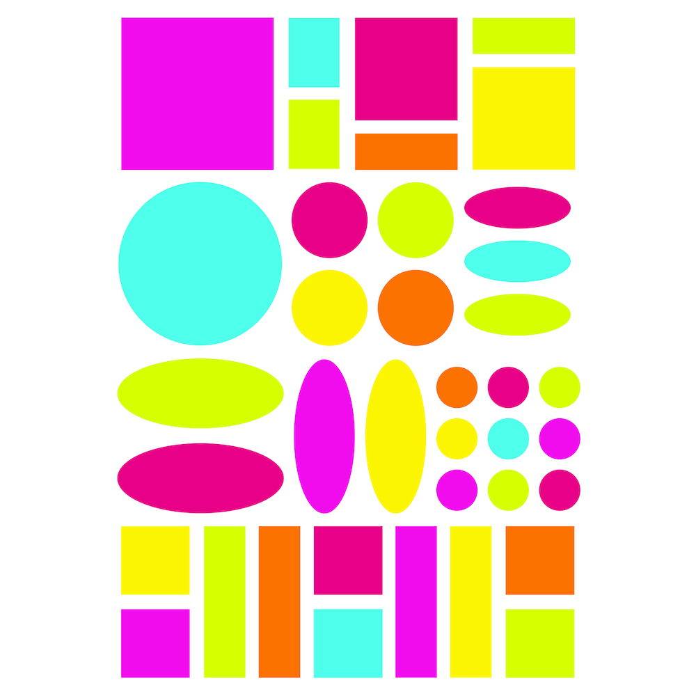 Maildor 10x Baby, 6 Bogen 14,8x21cm kräftige Farben - Mehrfarbig AE040O