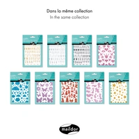 Maildor 10x Glitty, 2 Stickerbogen 10,5x16cm, Sterne, Zartrosa und Gold AE150C Maildor 10x Glitty, 2 Stickerbogen 10,5x16cm, Sterne, Zartrosa und Gold AE150C