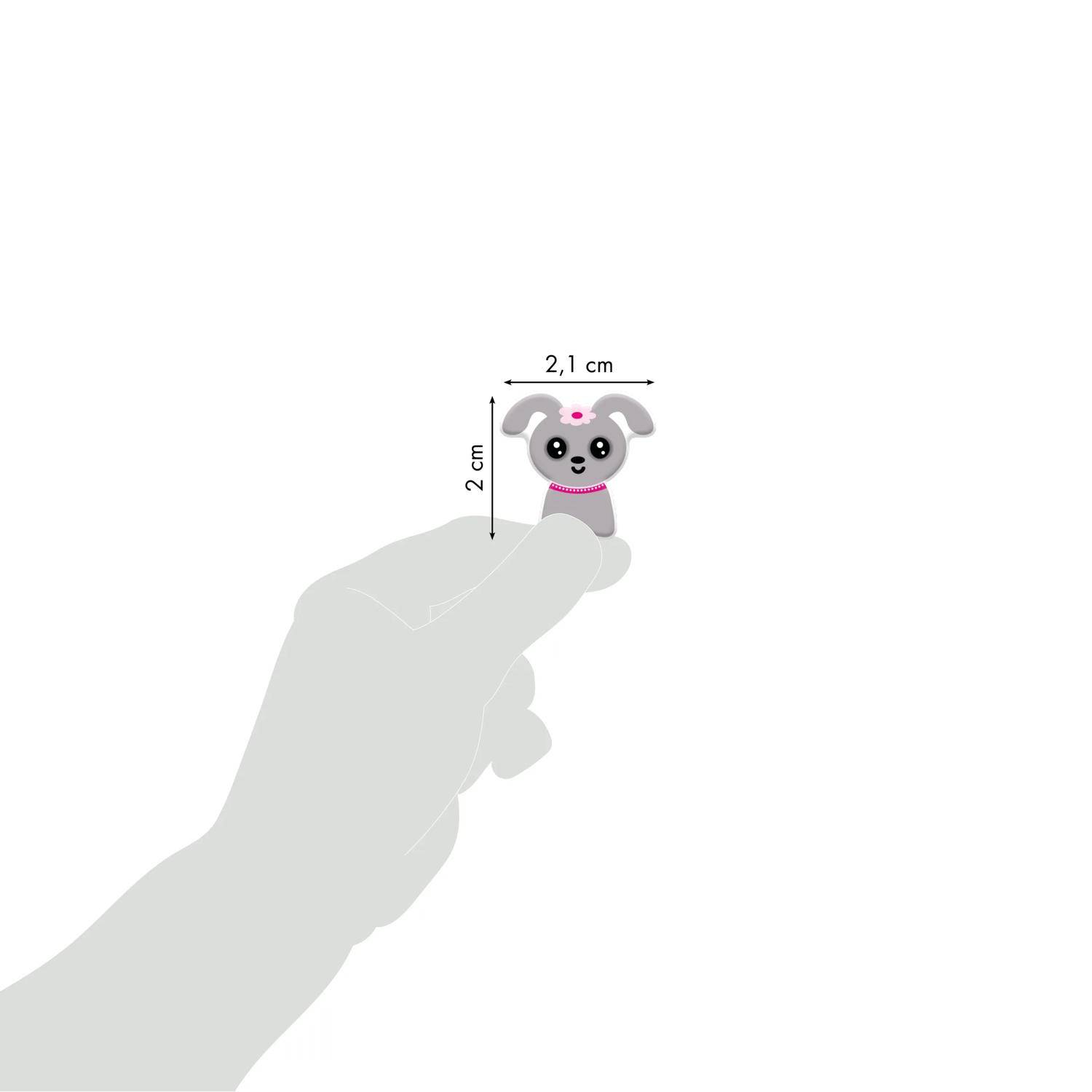 Maildor 10x Cooky, 1 Stickerbogen 7,5x12cm, Kleine Hunde - Mehrfarbig CY014O