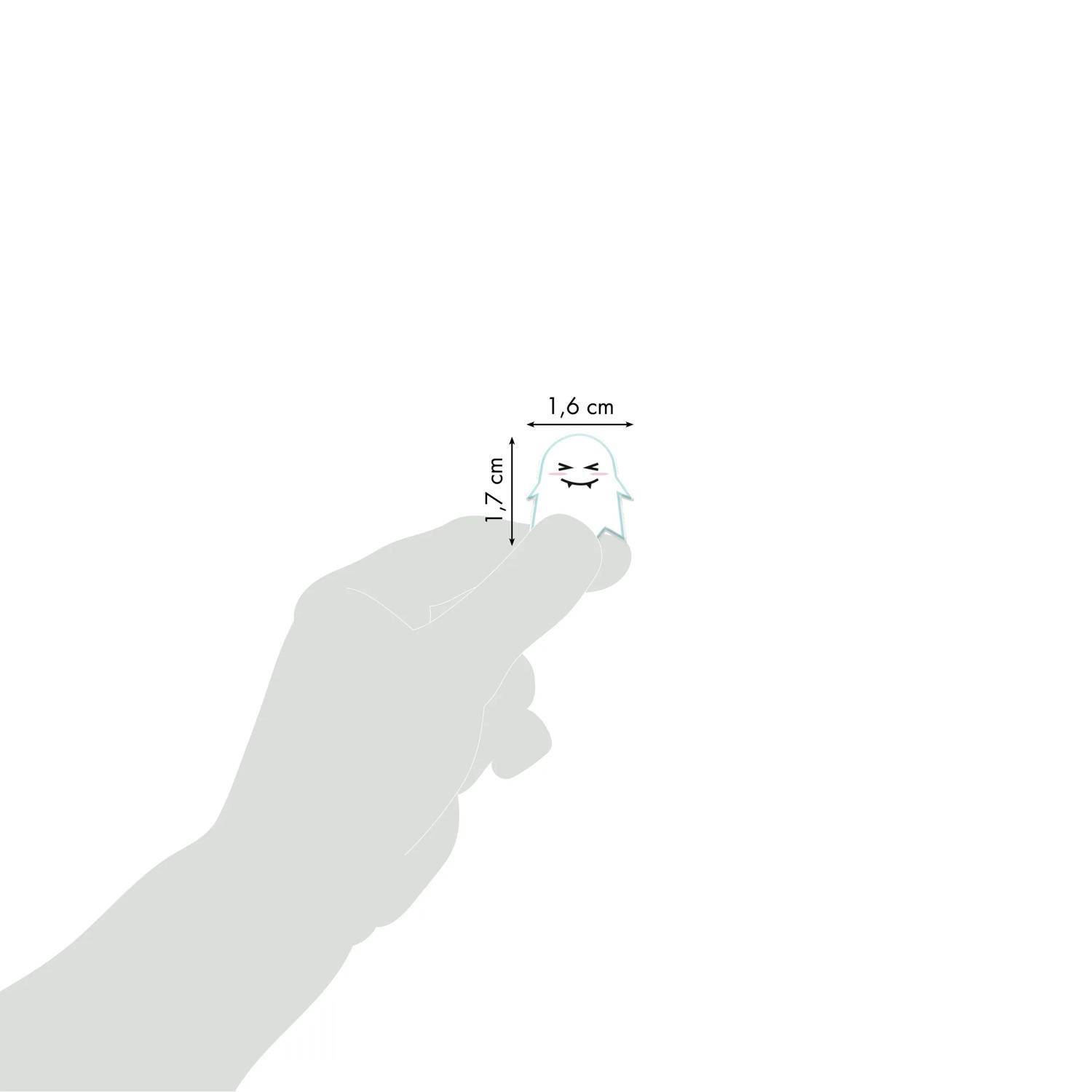 Maildor 10x Cooky, 1 Stickerbogen 7,5x12cm, Gespenster - Mehrfarbig CY039O