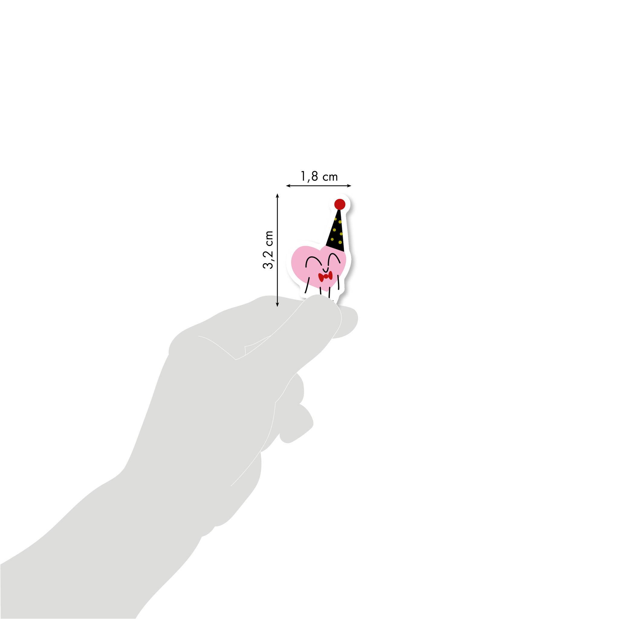 Maildor 5x Book Stick A5 Love - Mehrfarbig AE199C