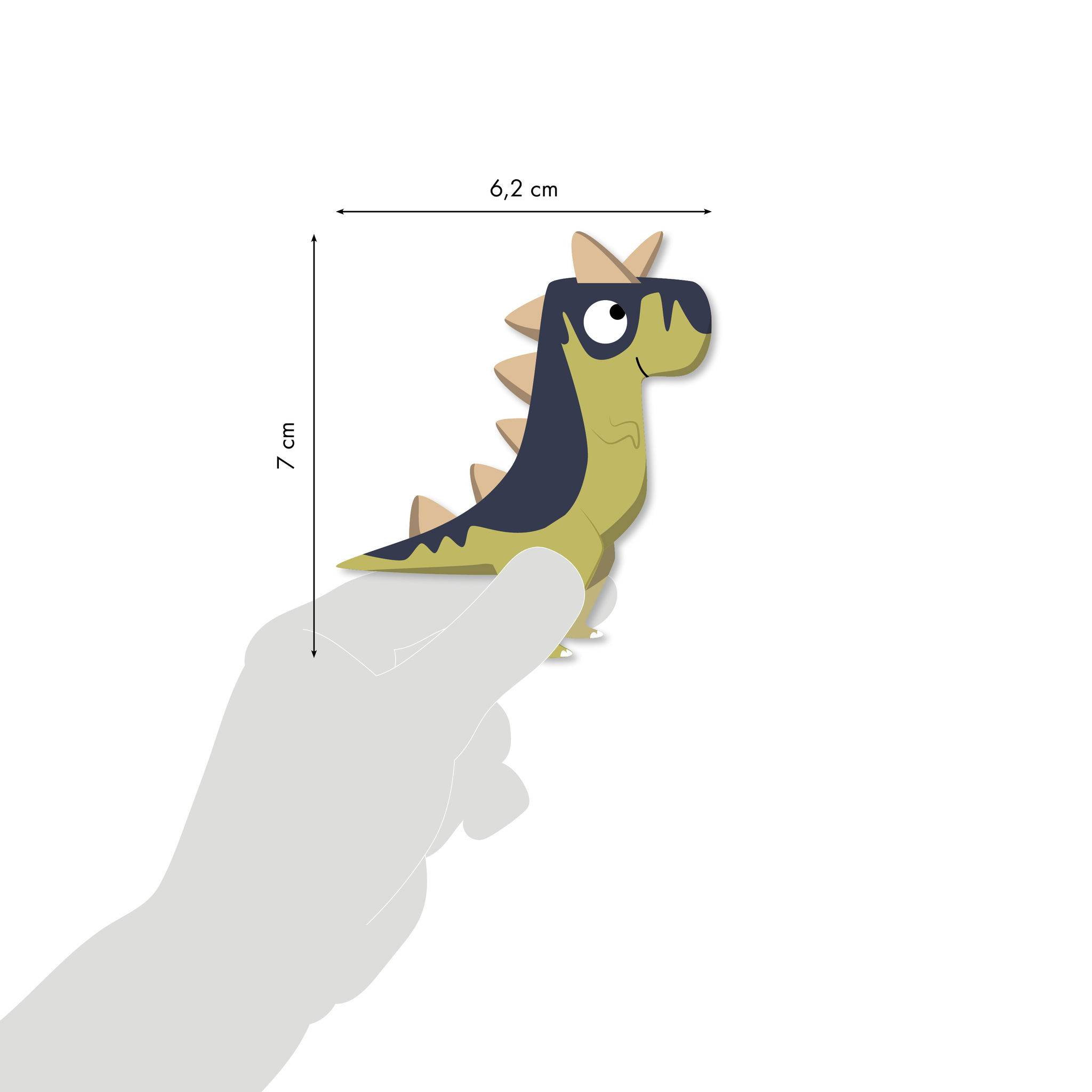 Maildor 10x Sticky, Dinosaurier, 30 Sticker - Mehrfarbig AE180C