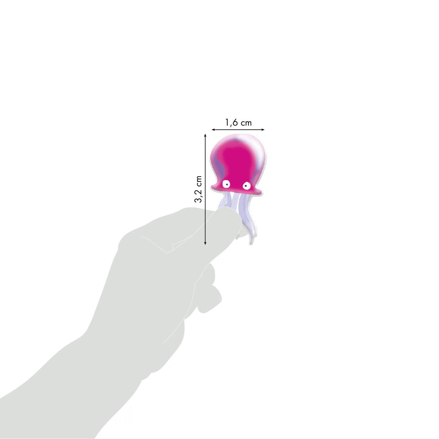 Maildor 10x Cooky, 1 Stickerbogen 7,5x12cm, Quallen - Mehrfarbig CY099C