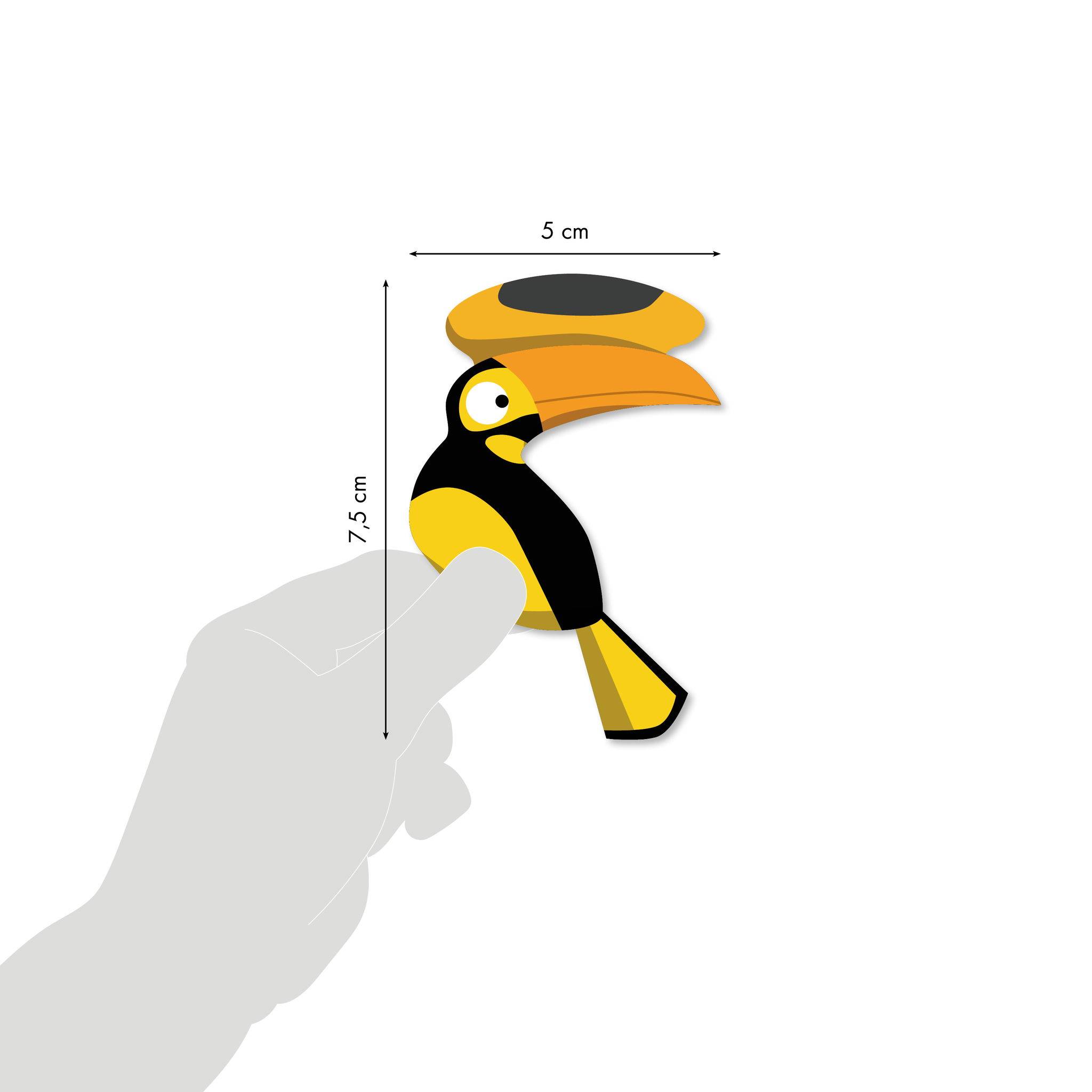 Maildor 10x Sticky, Tropische Vögel, 30 Sticker - Mehrfarbig AE178C