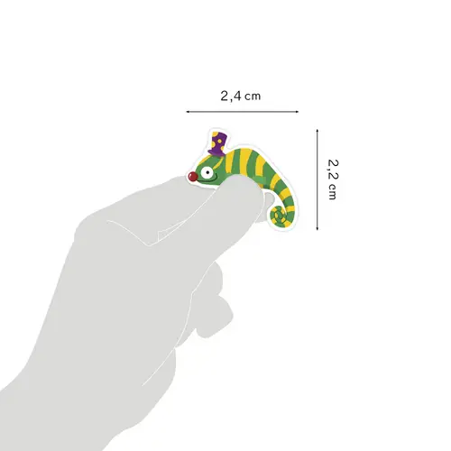 Maildor 10x Cooky, 1 Stickerbogen 7,5x12cm, Clowns - Mehrfarbig CY158C Maildor 10x Cooky, 1 Stickerbogen 7,5x12cm, Clowns - Mehrfarbig CY158C