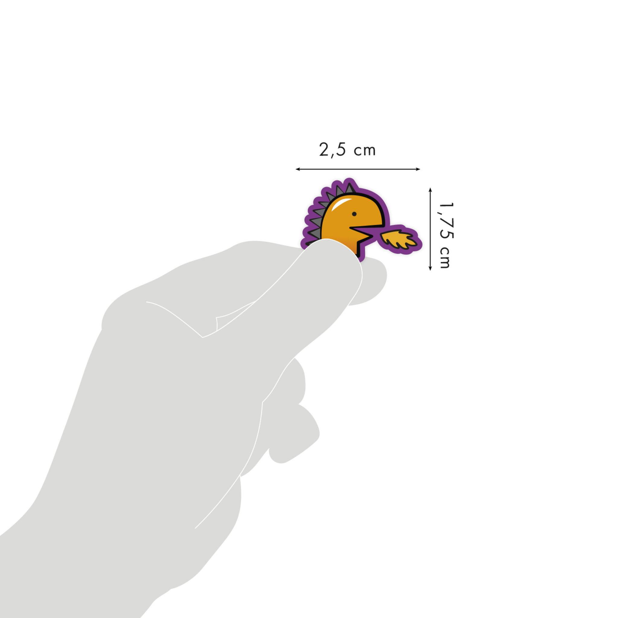 Maildor 10x Cooky, 1 Stickerbogen 7,5x12cm, Graffiti - Mehrfarbig CY151C