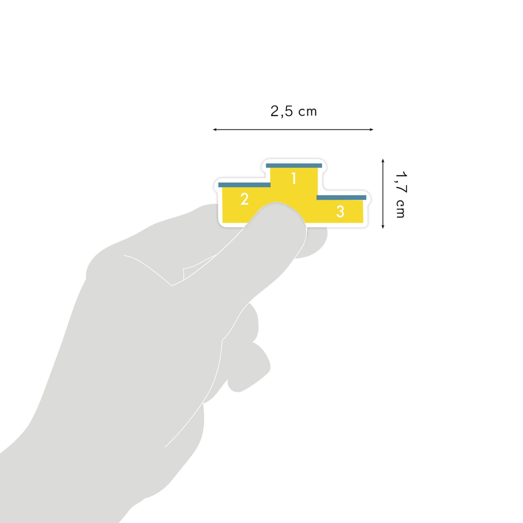 Maildor 10x Cooky, 1 Stickerbogen 7,5x12cm, Sportdisziplinen - Mehrfarbig CY160C