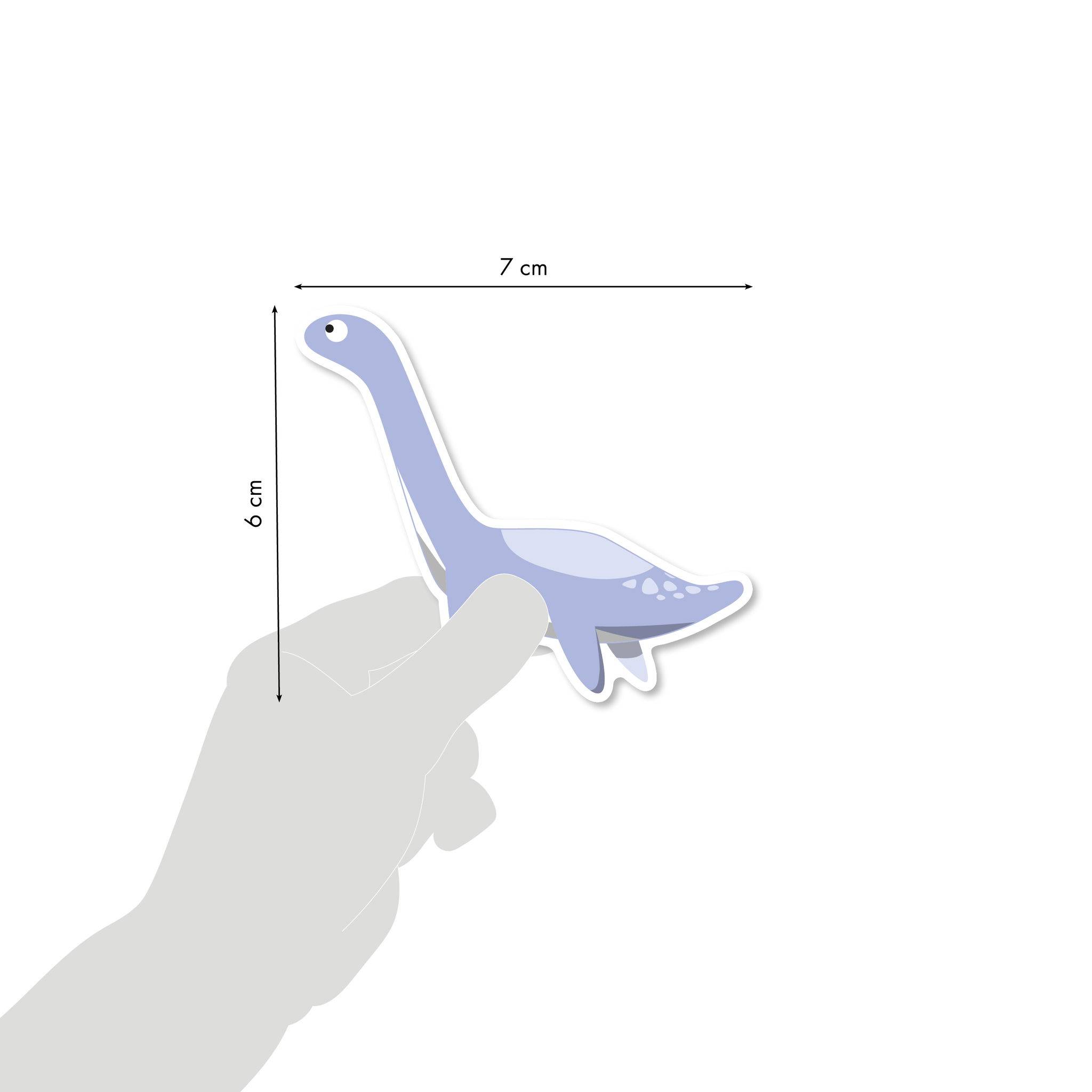 Maildor 10x Dreamy, 6 Stickerbogen 14,8x21cm, Dinosaurier - Mehrfarbig AE205C