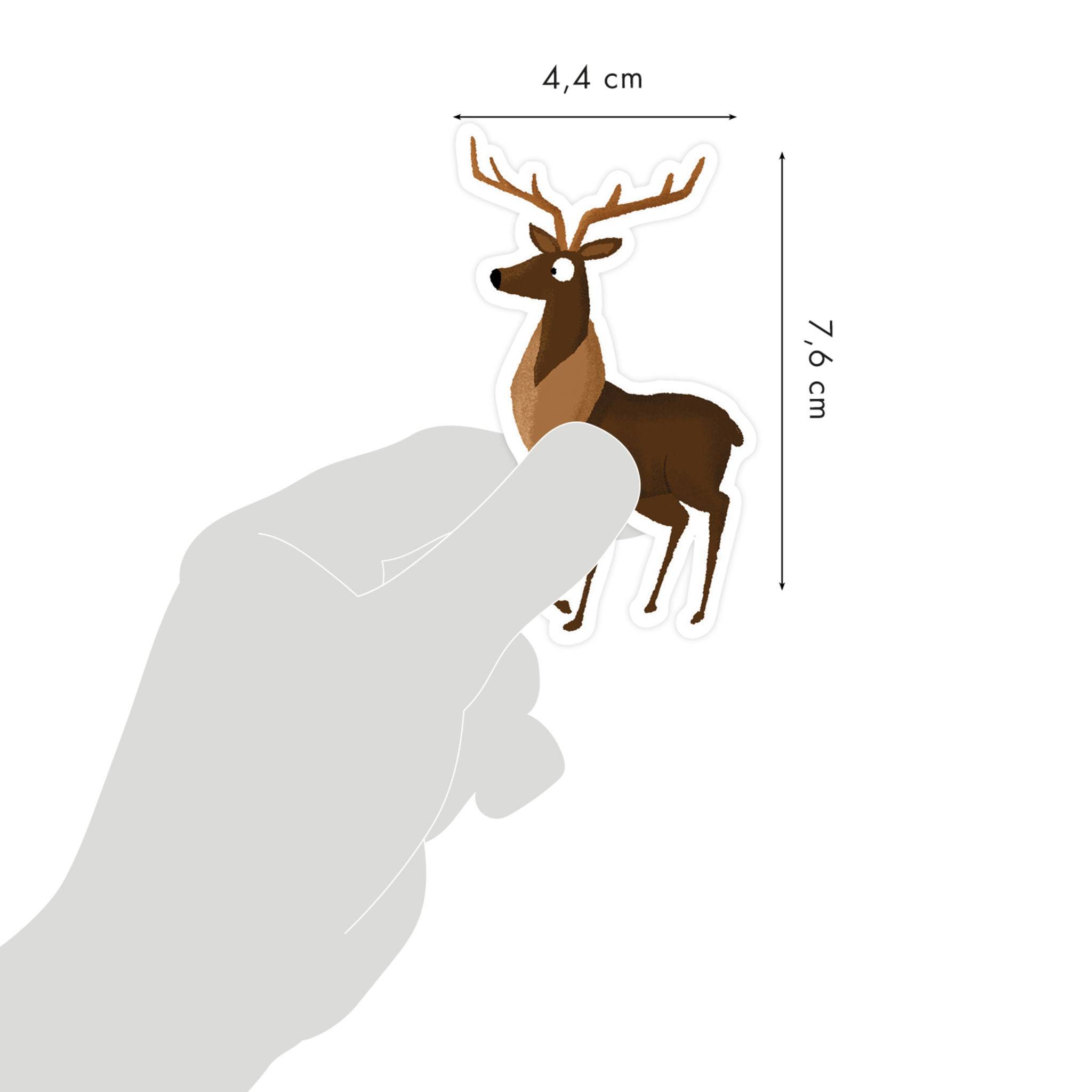 Maildor 6x Stick Story, Die Jahreszeiten - Mehrfarbig AF033C
