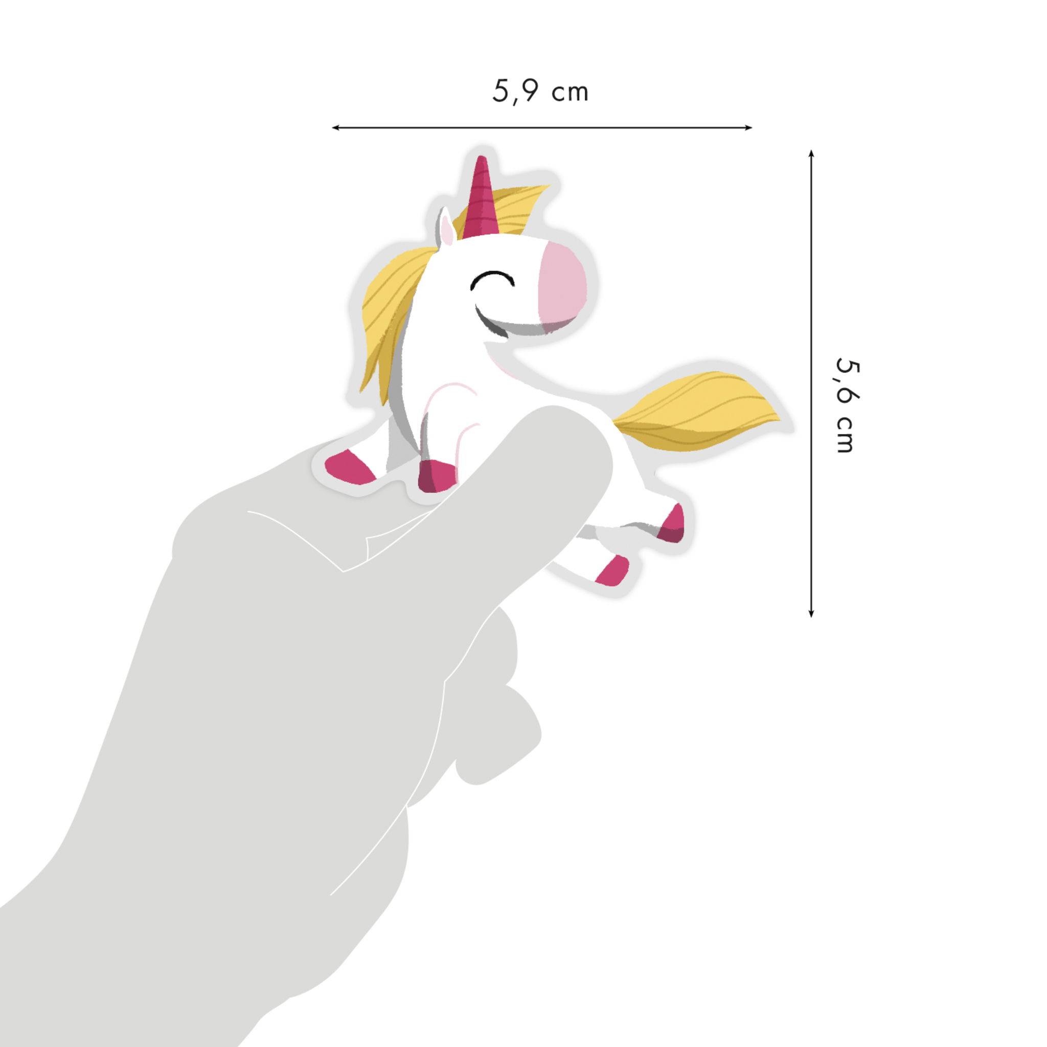 Maildor 6x Stick Story, Einhörner - Mehrfarbig AF027C
