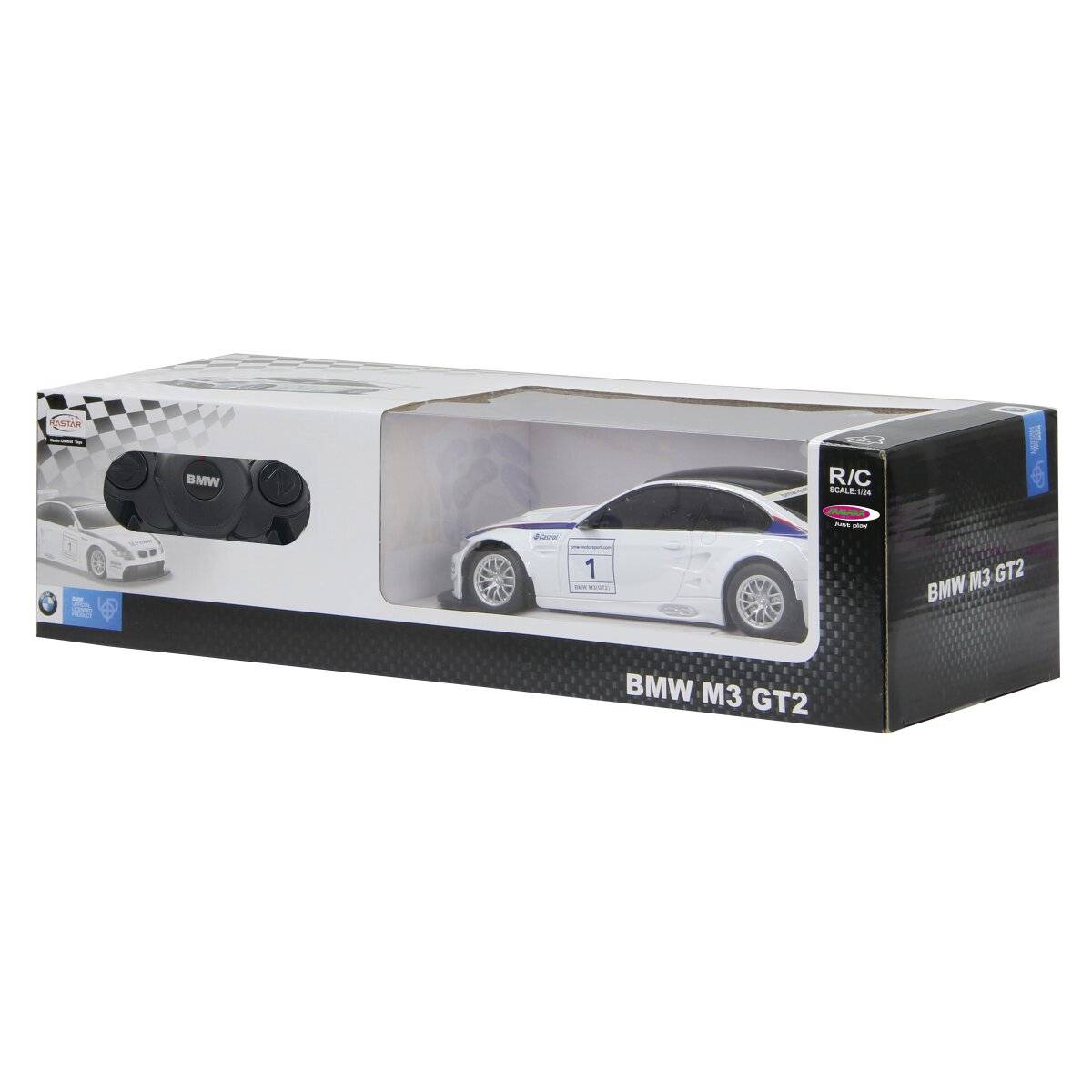 Jamara BMW M3 Sport 1:24 weiss 2,4GHz
