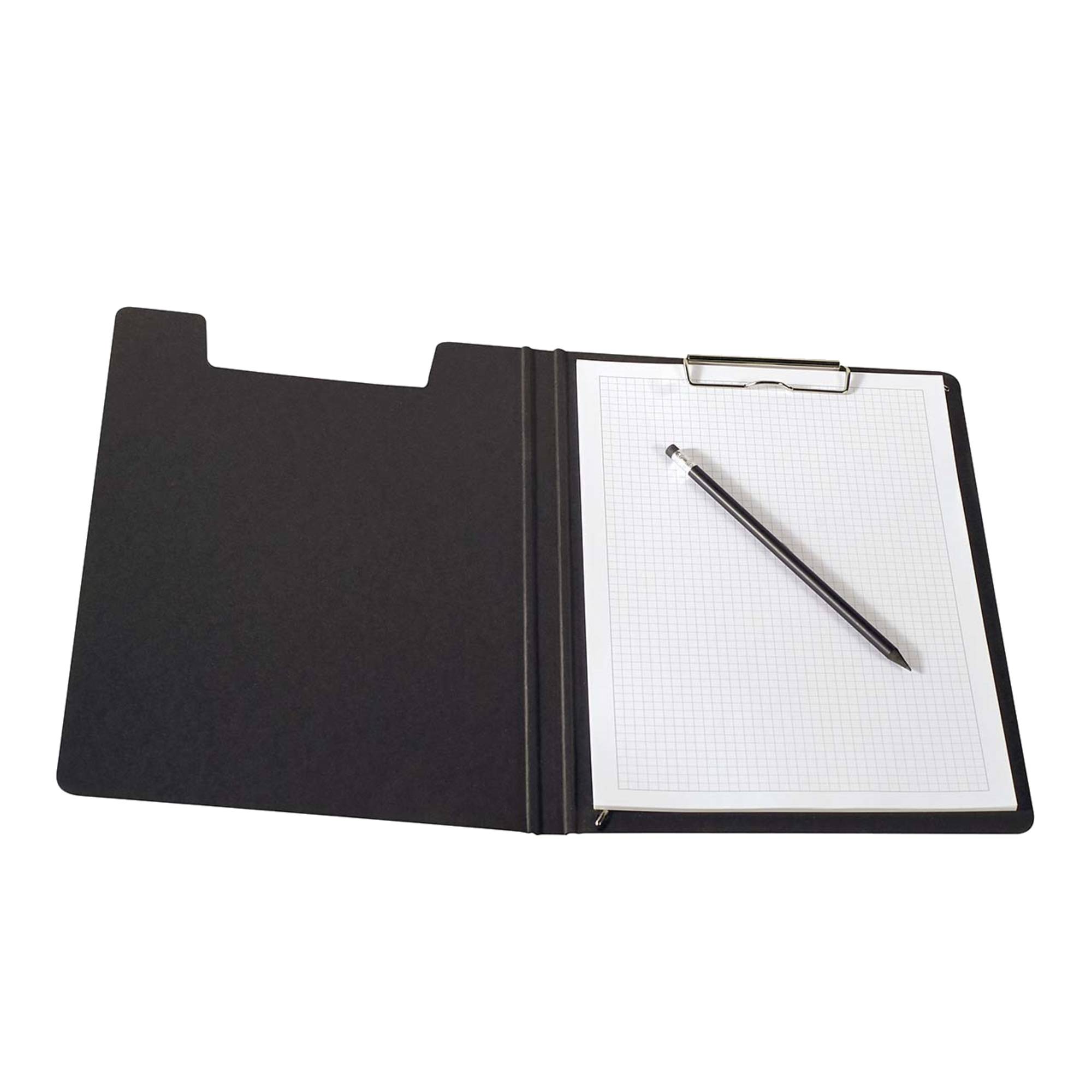 Klemmbrettmappe Natural Carta schwarz