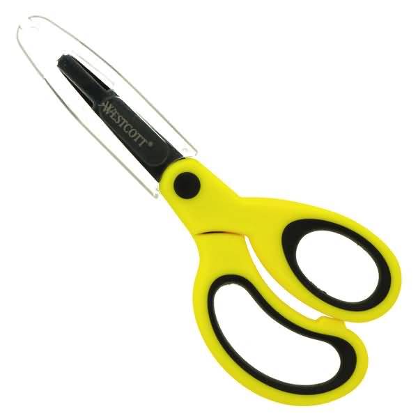 Kinderschere KidsNEON E-21563 00 runde Spitze 13cm gelb