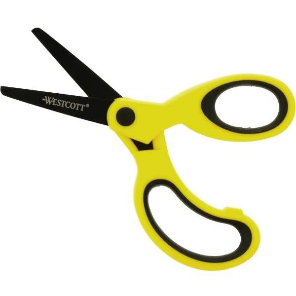 Kinderschere KidsNEON E-21563 00 runde Spitze 13cm gelb