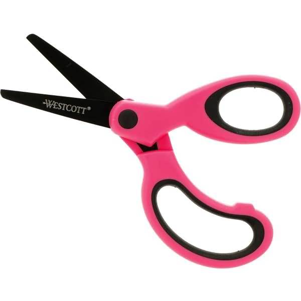 Kinderschere KidsNEON E-21564 00 runde Spitze 13cm pink