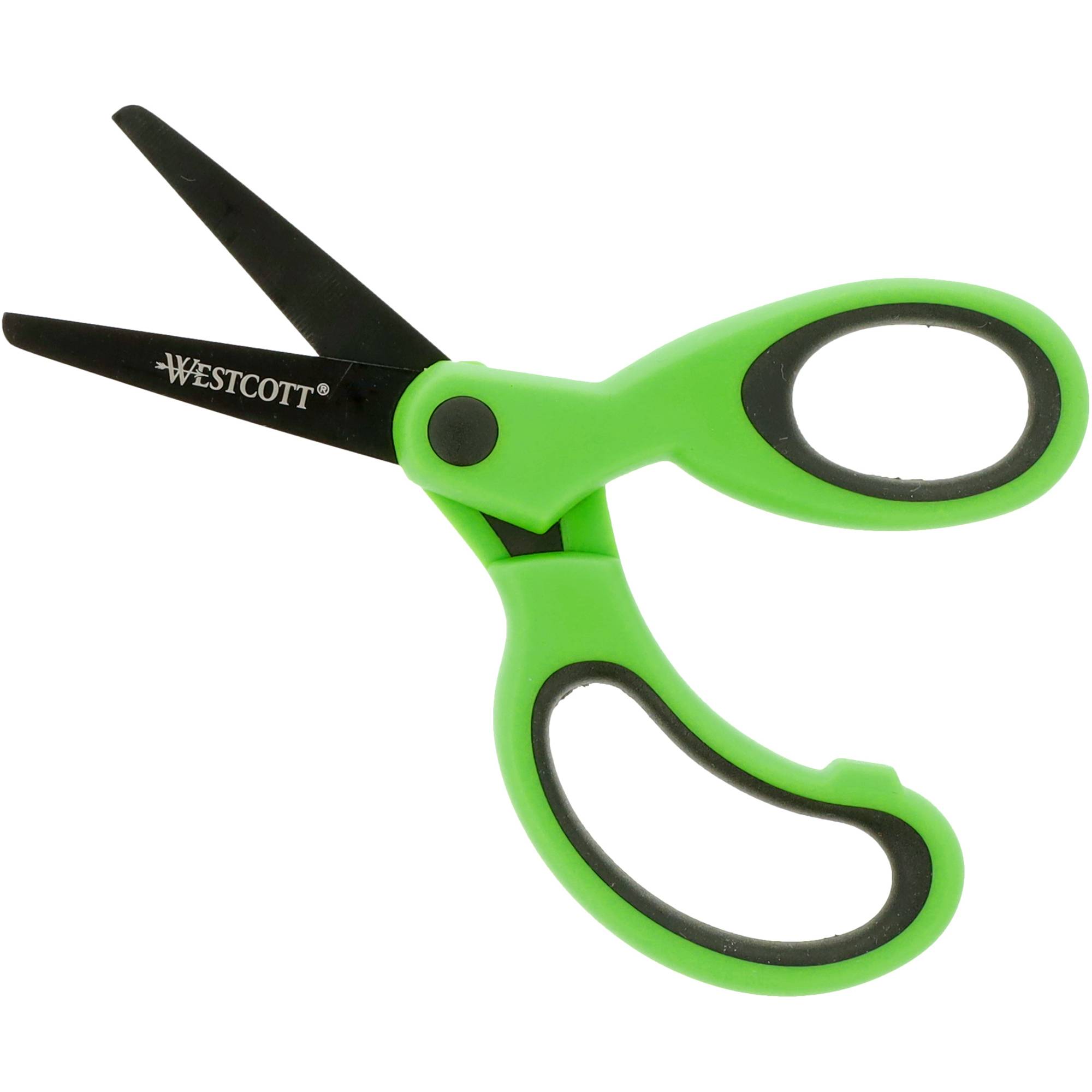 Westcott Kinderschere KidsNEON E-21565 00 runde Spitze 13cm grün