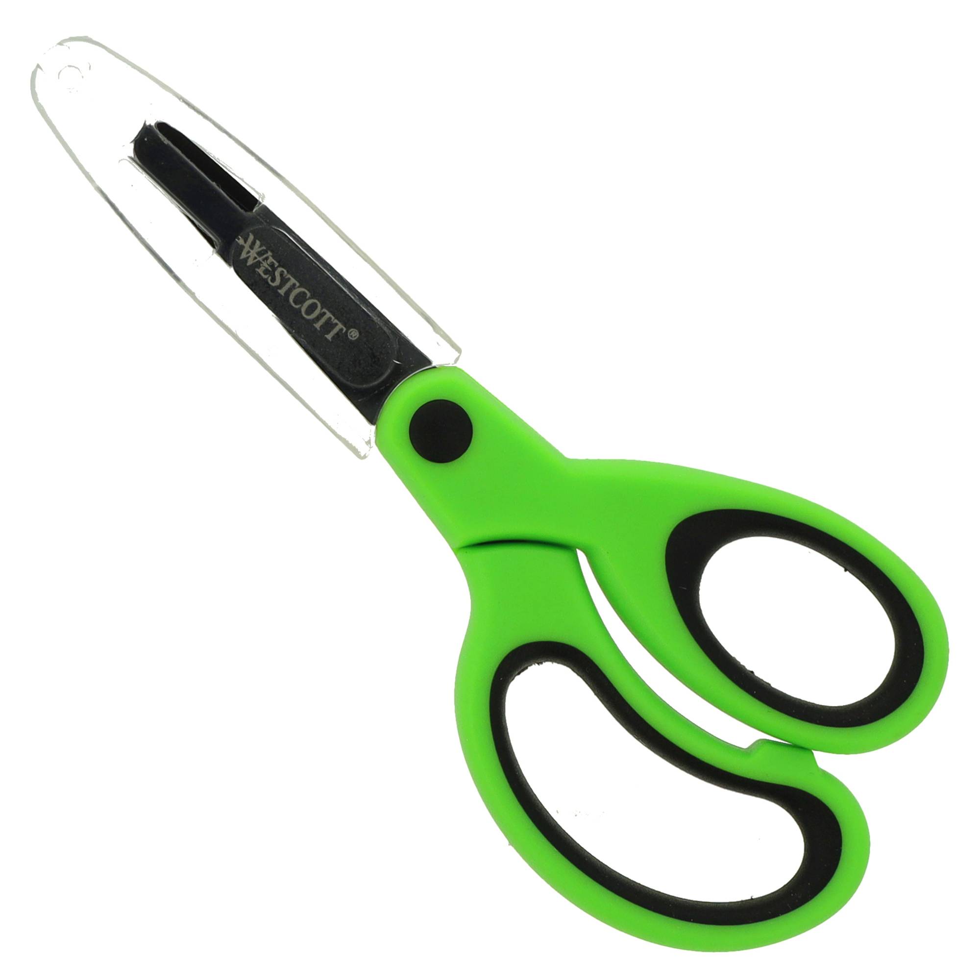 Westcott Kinderschere KidsNEON E-21565 00 runde Spitze 13cm grün