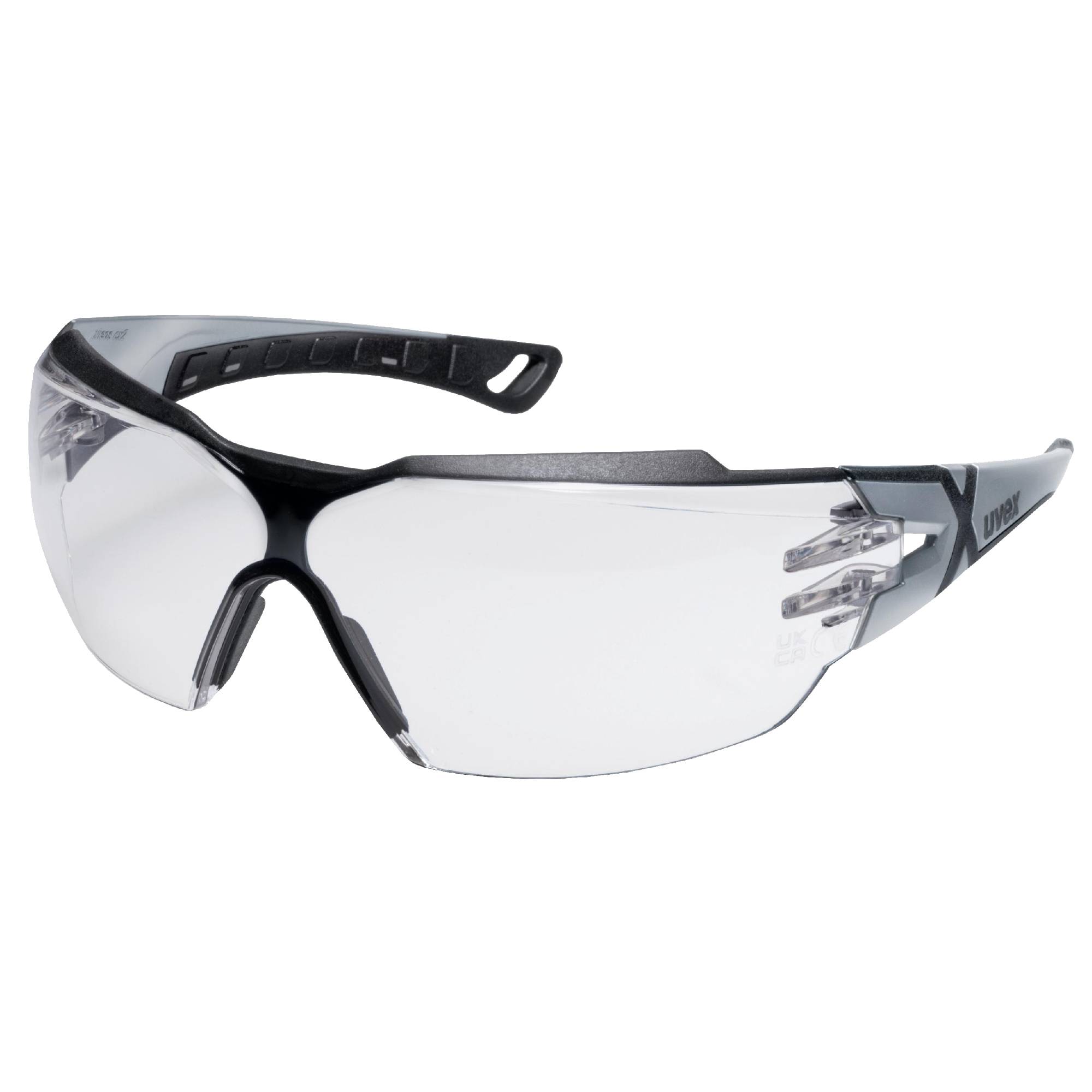 Schutzbrille pheos cx2 9198013 silber/schwarz