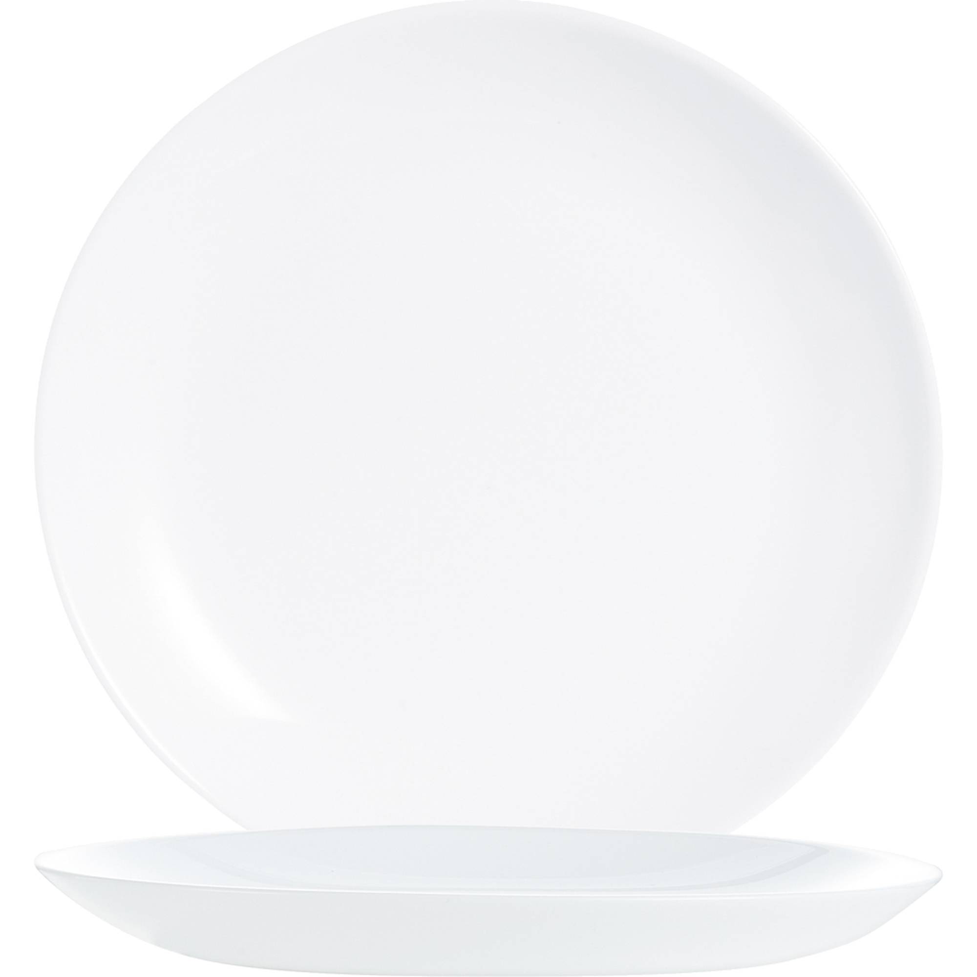 Arcoroc Teller Evolutions N9362 flach 19cm ws 6St