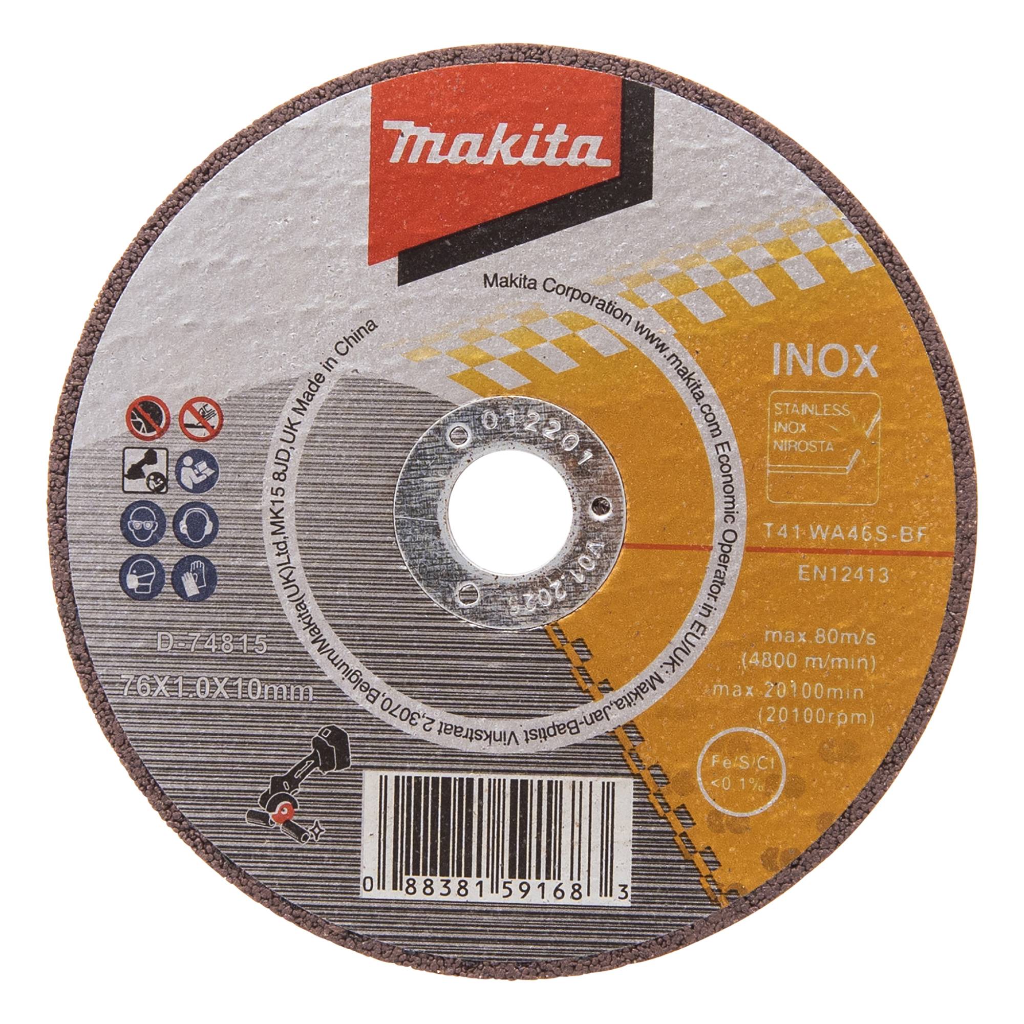 Makita Trennscheibe D-74815-5 76x1,0x10mm 5St