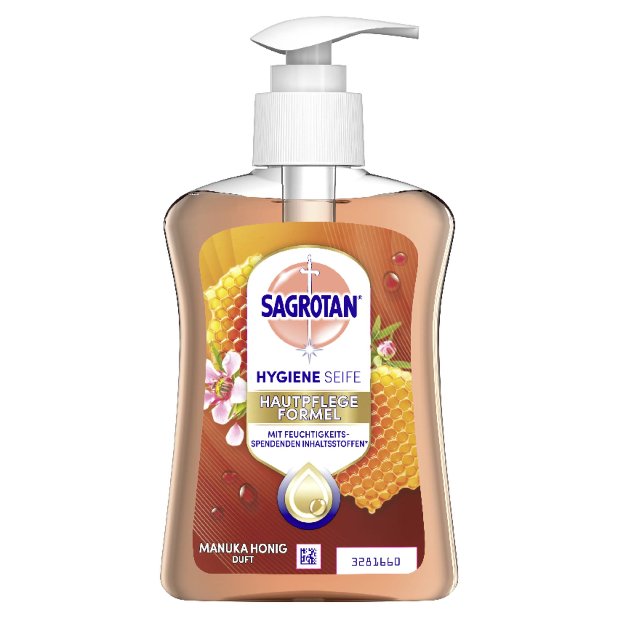 Sagrotan Hygieneseife Manuka Honig 3279910 250ml